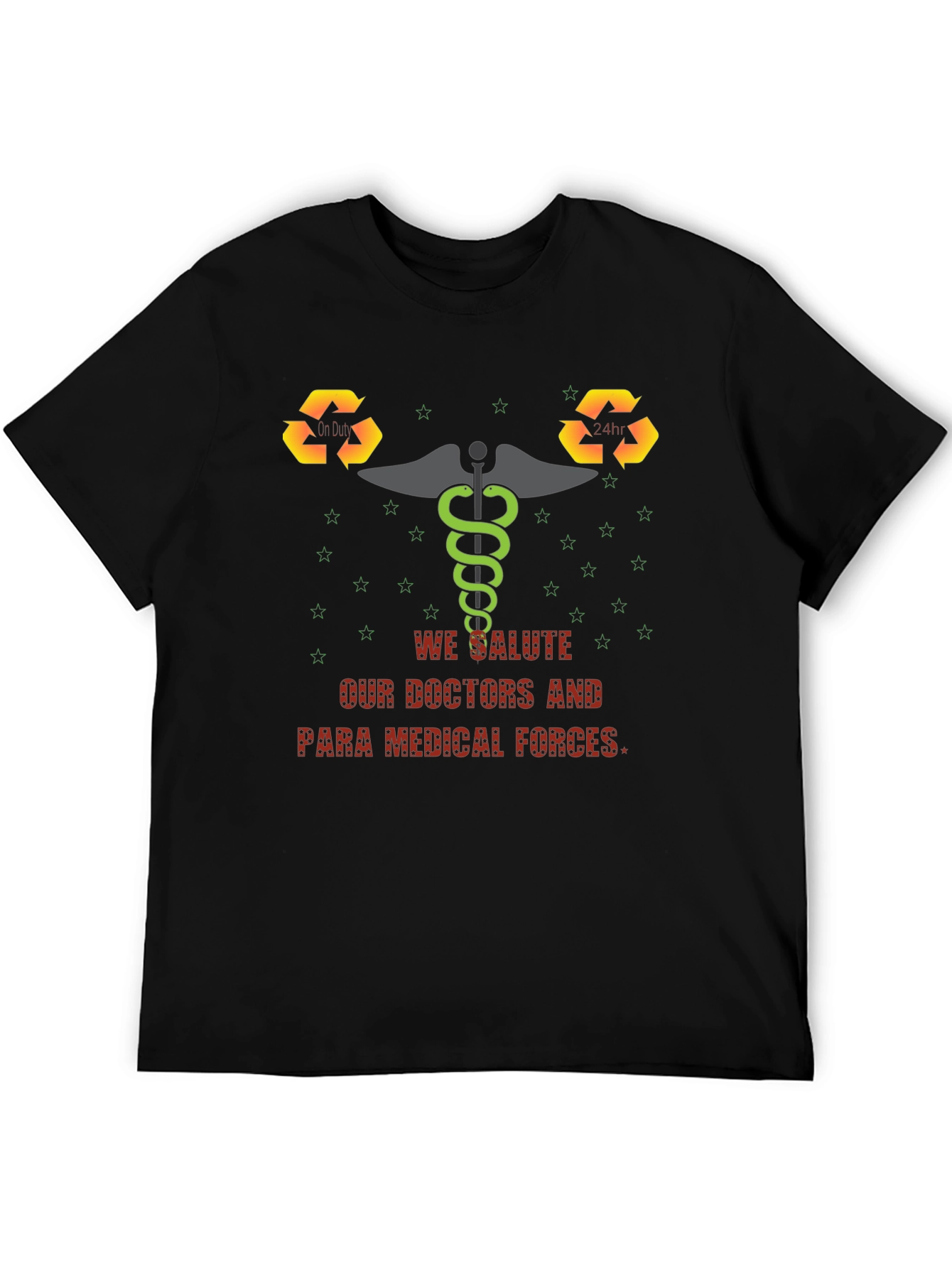 Salute Doctors & Medical Forces T-Shirt