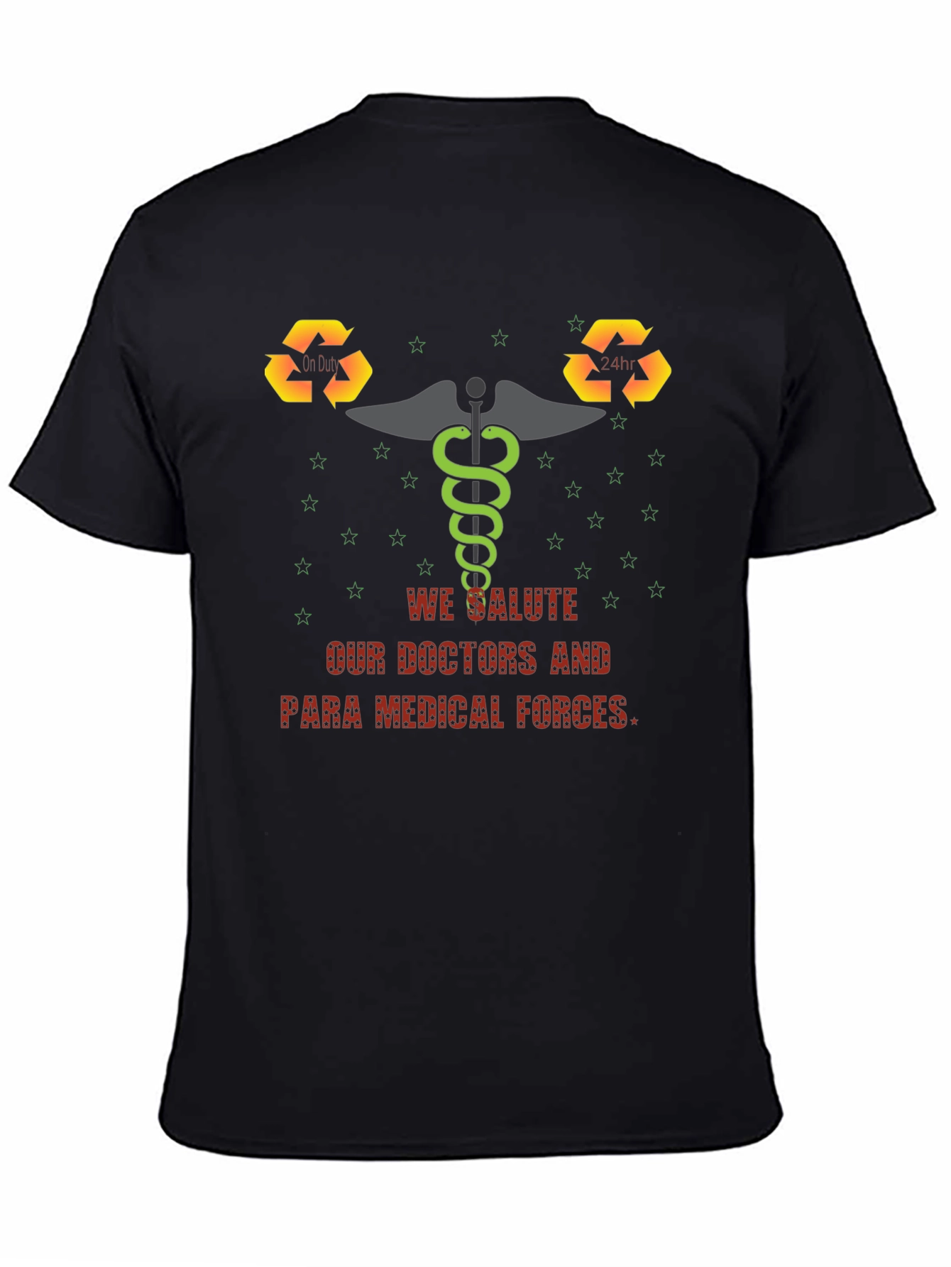 Salute Doctors & Medical Forces T-Shirt