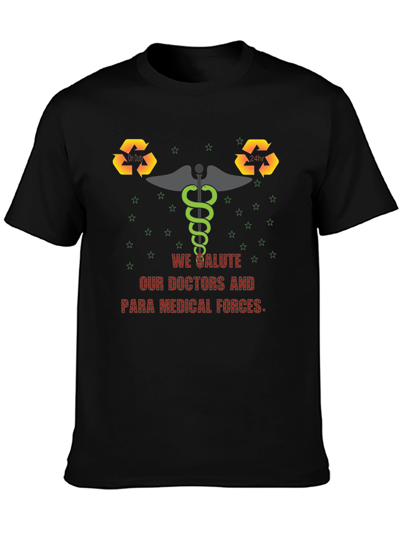 Salute Doctors & Medical Forces T-Shirt