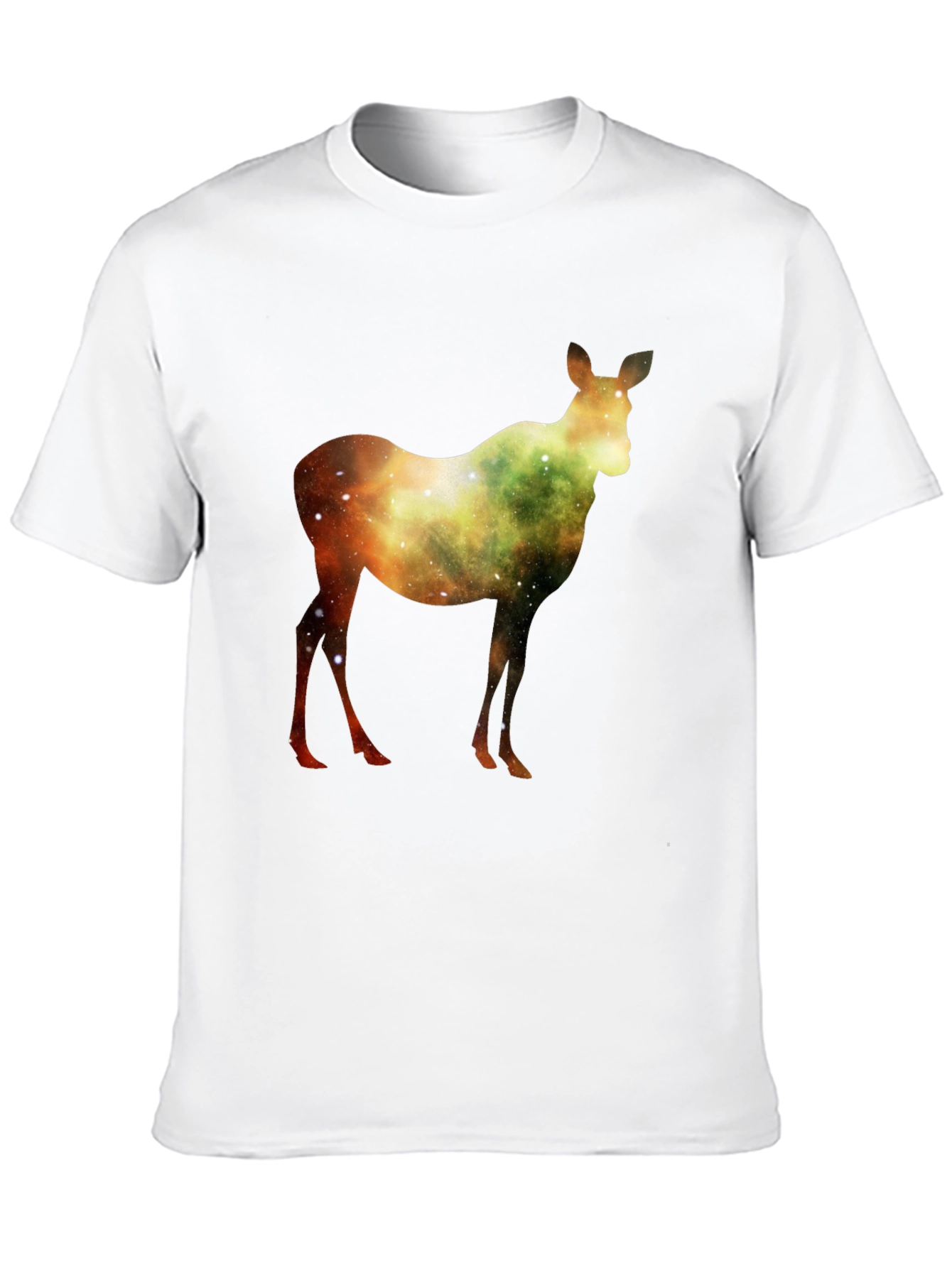 Galaxy Deer Graphic T-Shirt - Stylish & Unique