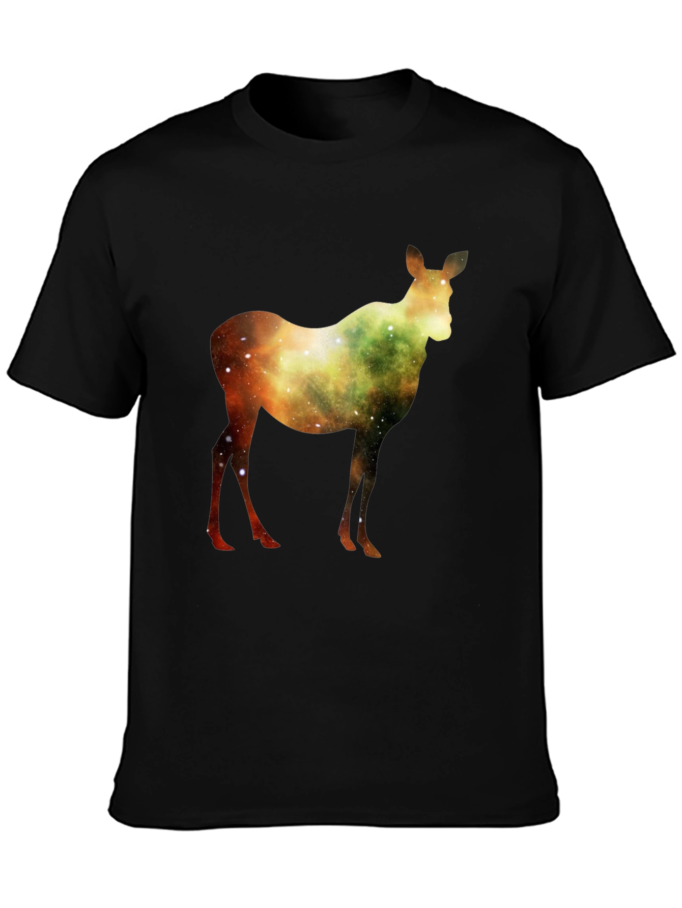 Galaxy Deer Graphic T-Shirt - Stylish & Unique