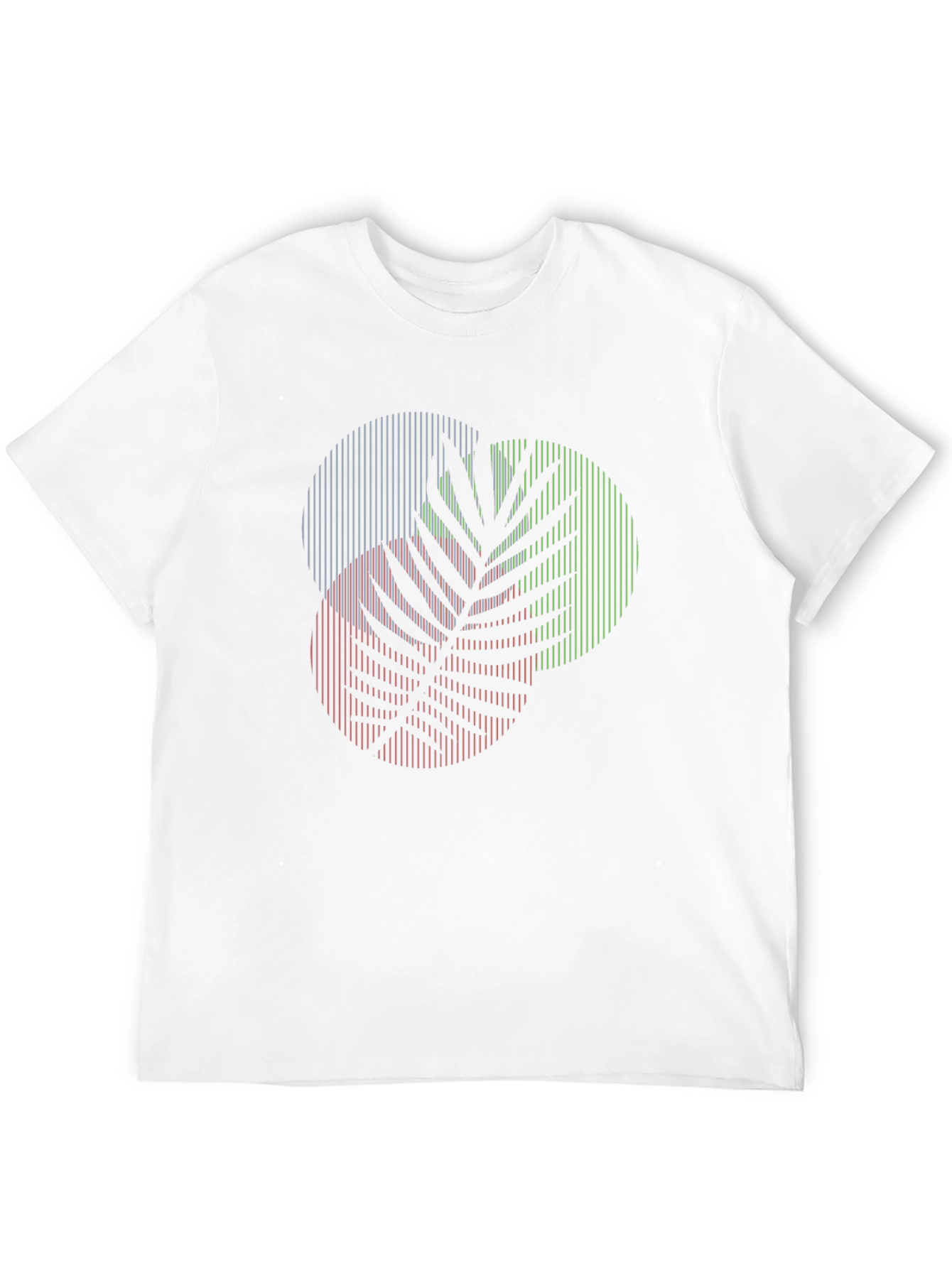 Modern Palm Leaf Graphic T-Shirt