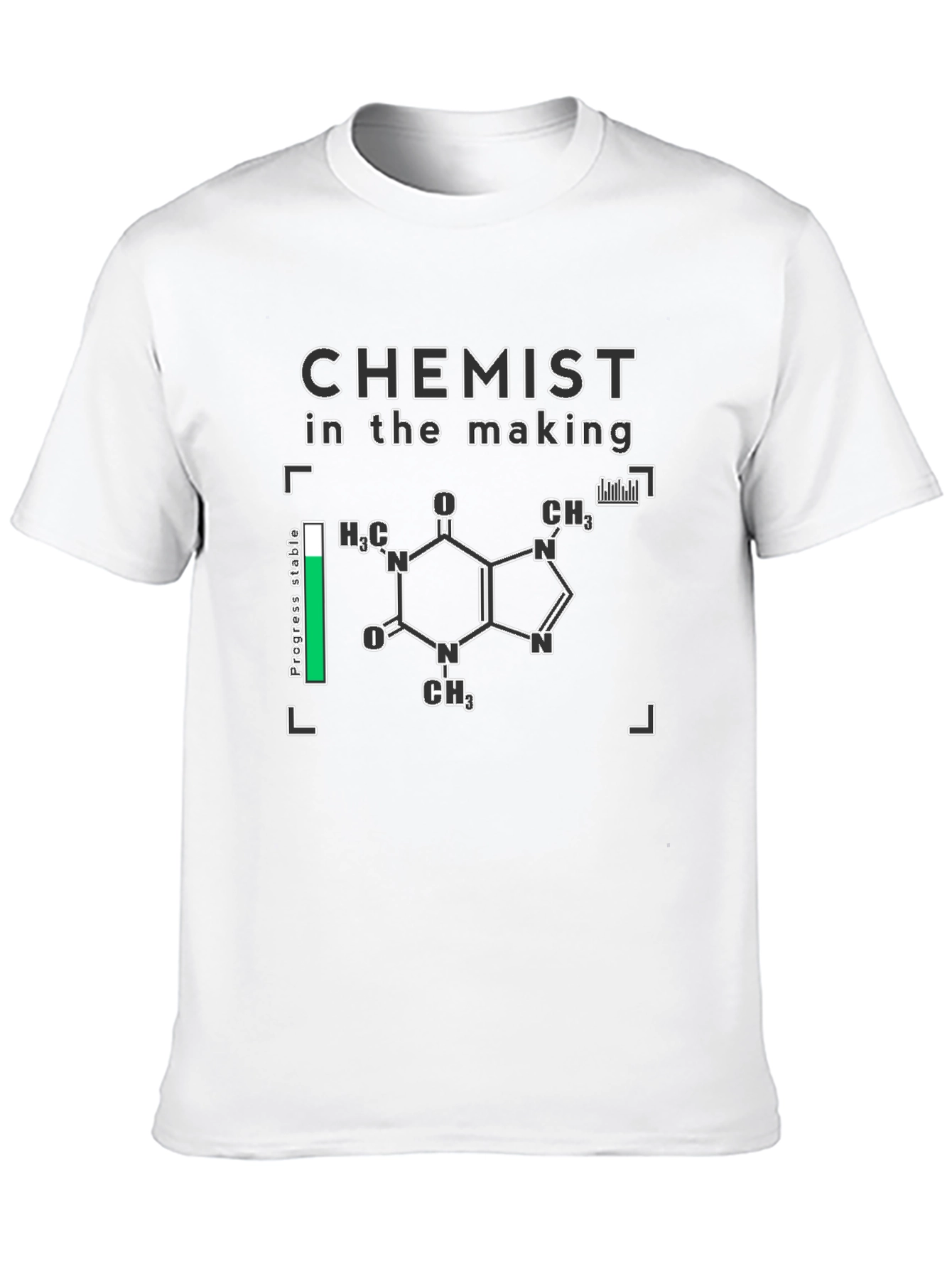 Chemist in the Making Black T-Shirt