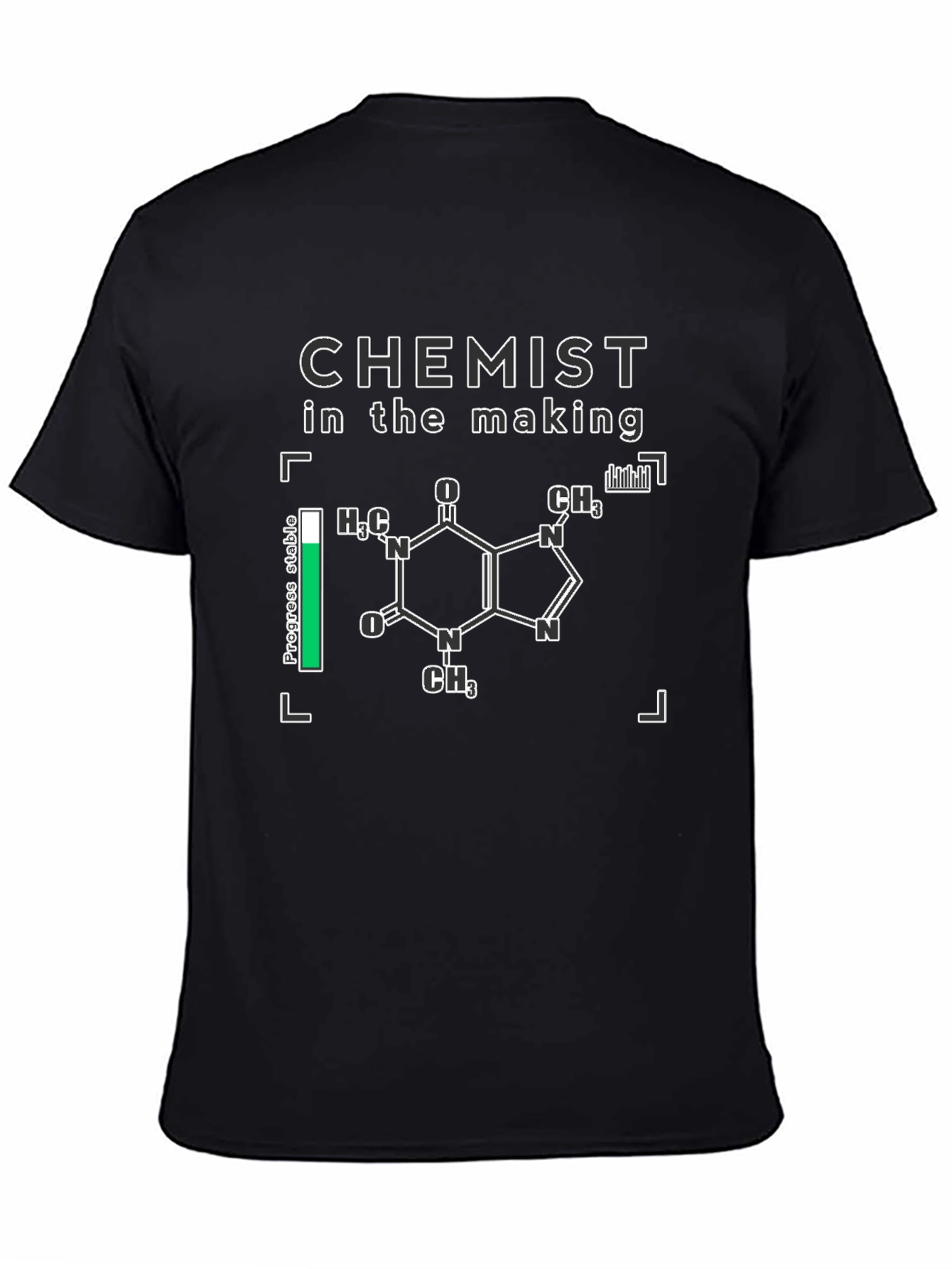 Chemist in the Making Black T-Shirt