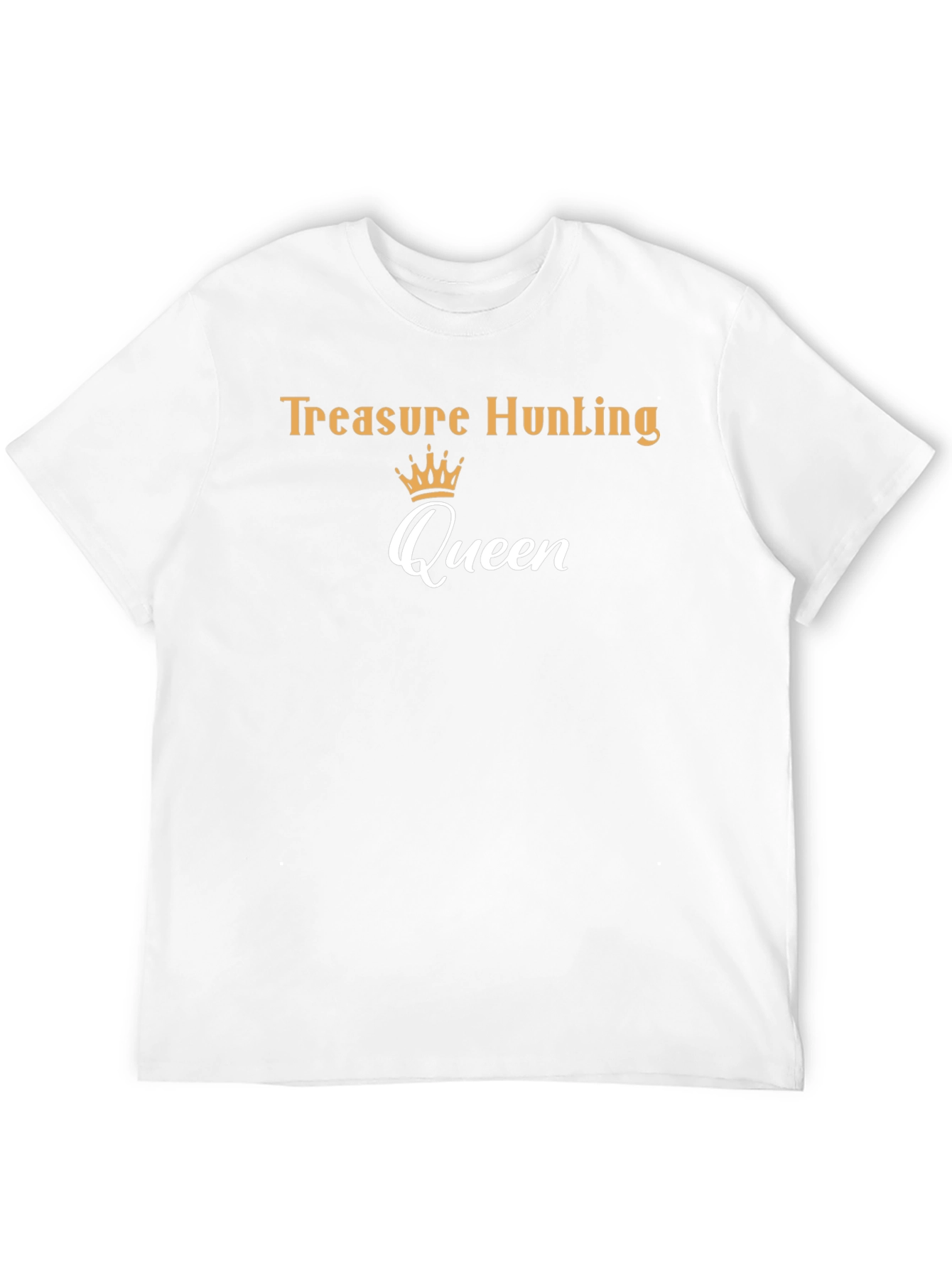 Treasure Hunting Queen Black T-Shirt