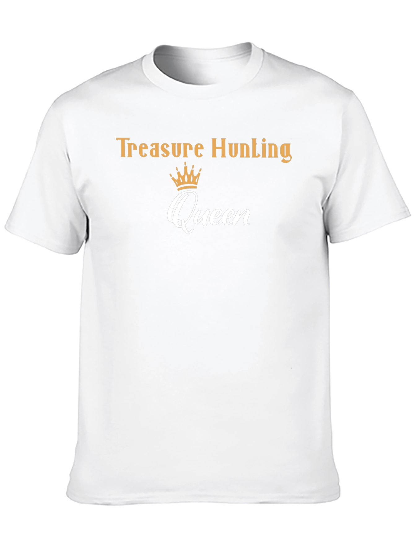 Treasure Hunting Queen Black T-Shirt
