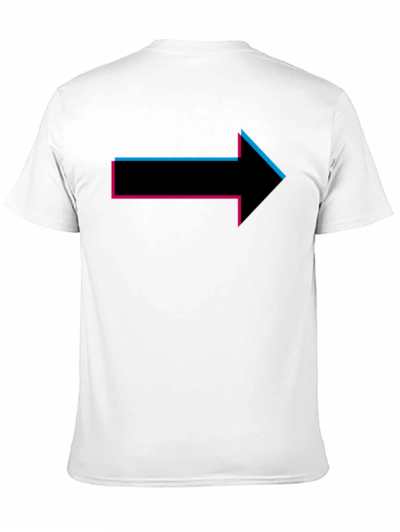 Right Arrow Graphic T-Shirt - Modern Design