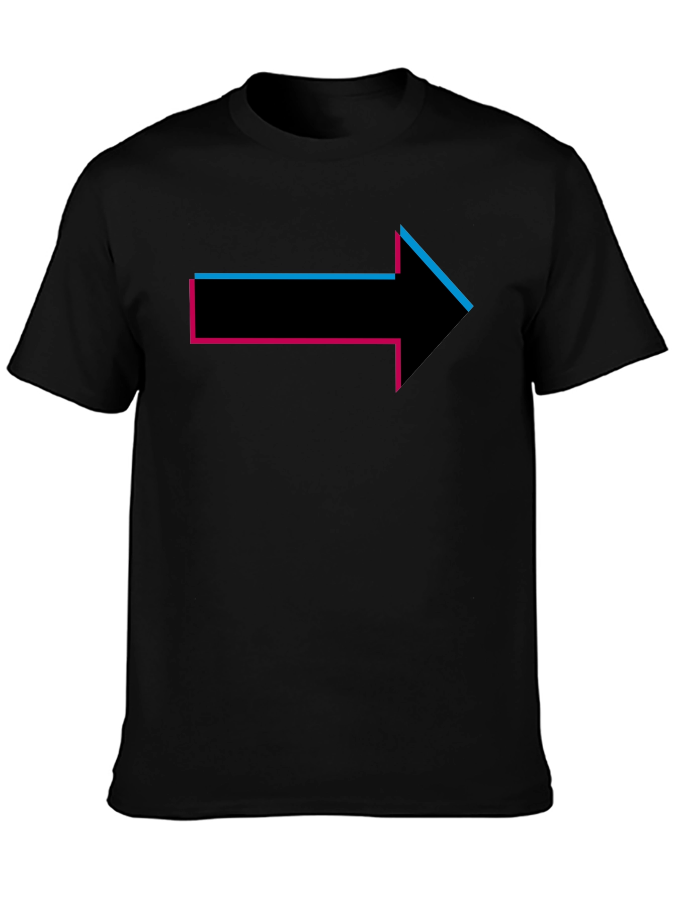 Right Arrow Graphic T-Shirt - Modern Design