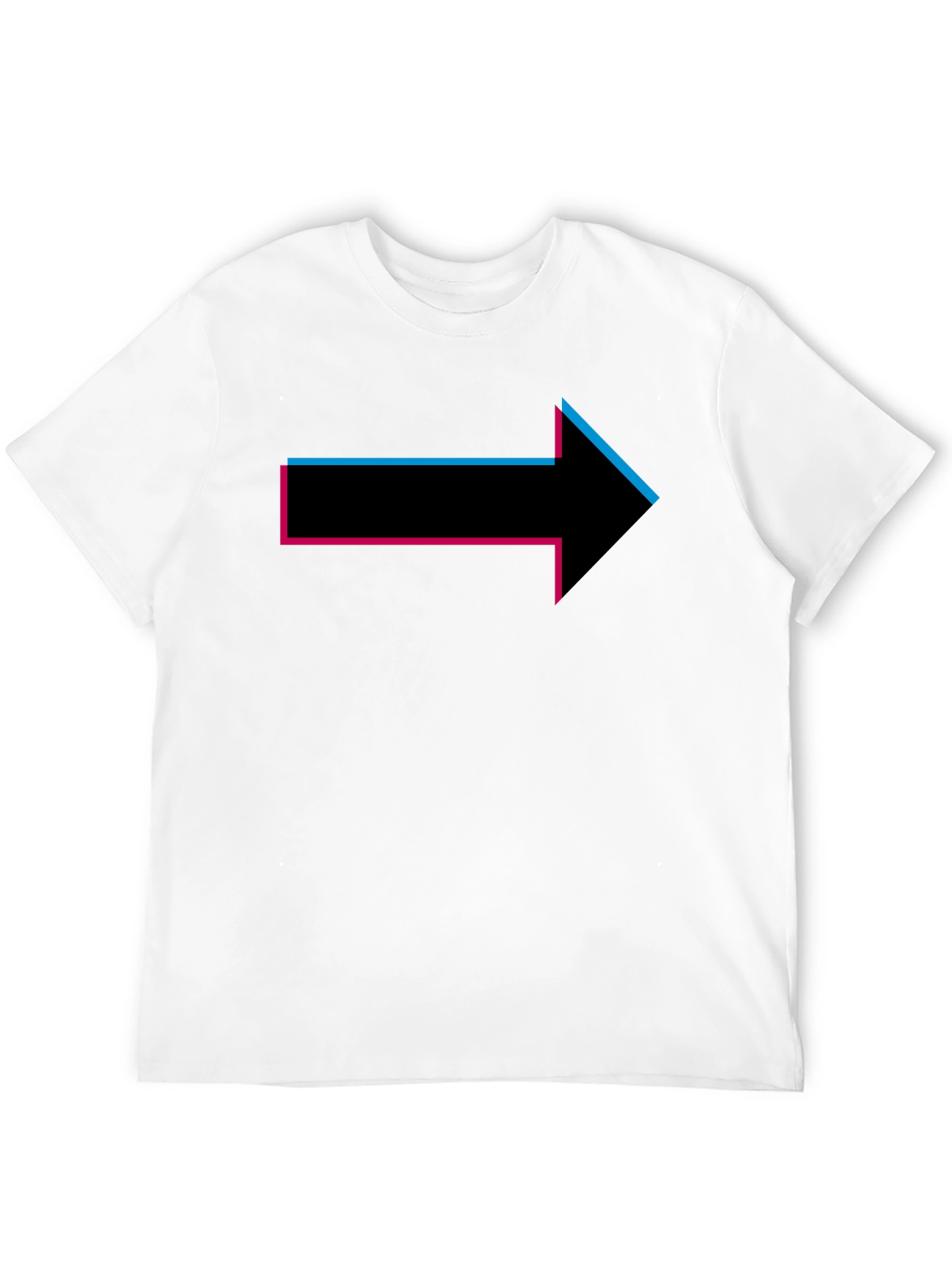 Right Arrow Graphic T-Shirt - Modern Design