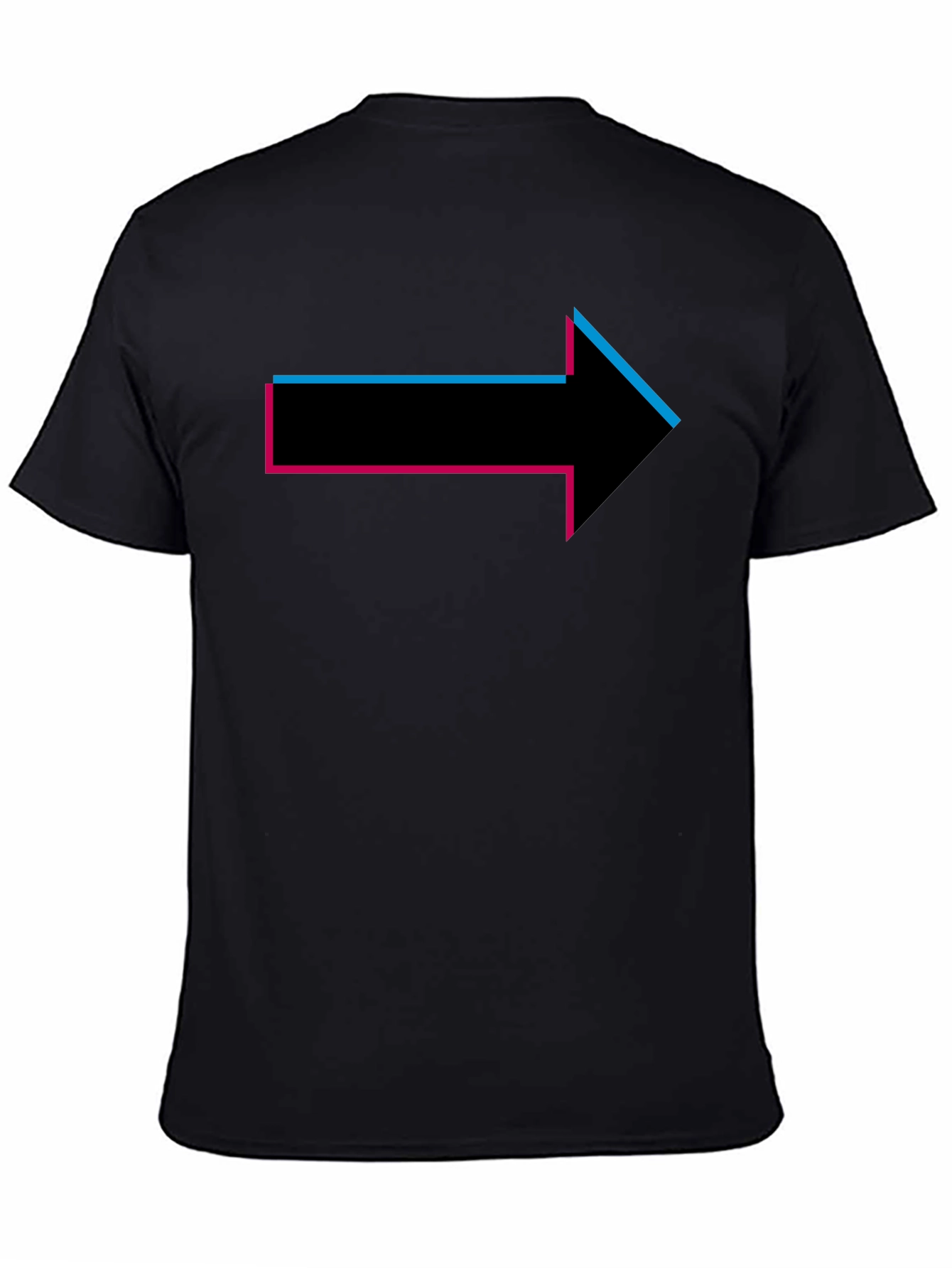Right Arrow Graphic T-Shirt - Modern Design