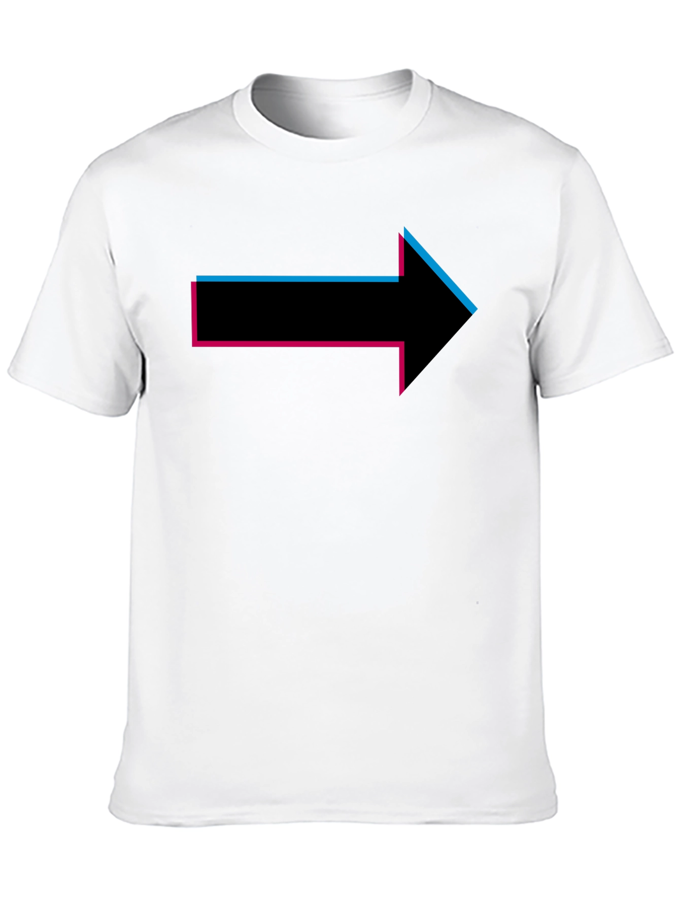 Right Arrow Graphic T-Shirt - Modern Design