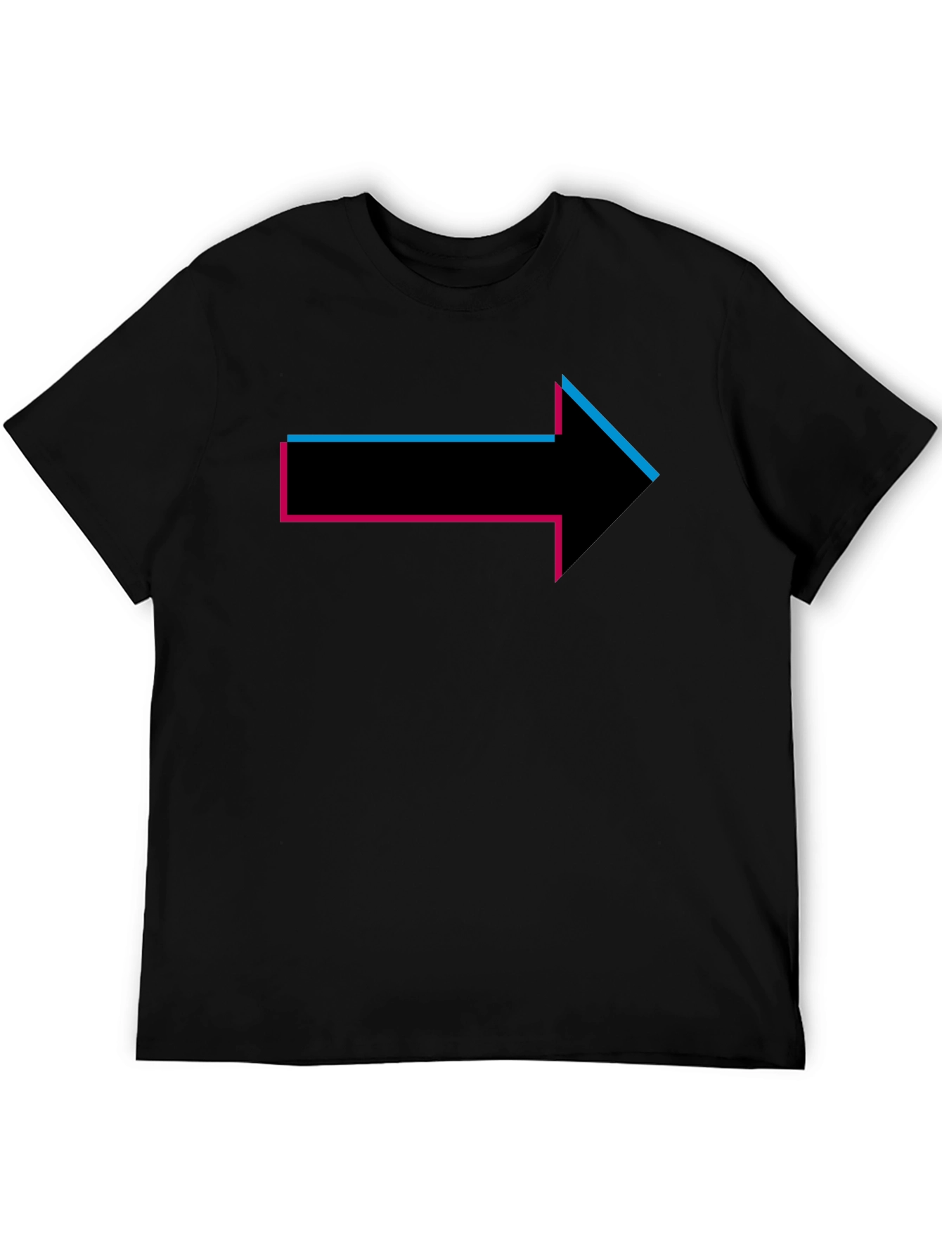 Right Arrow Graphic T-Shirt - Modern Design