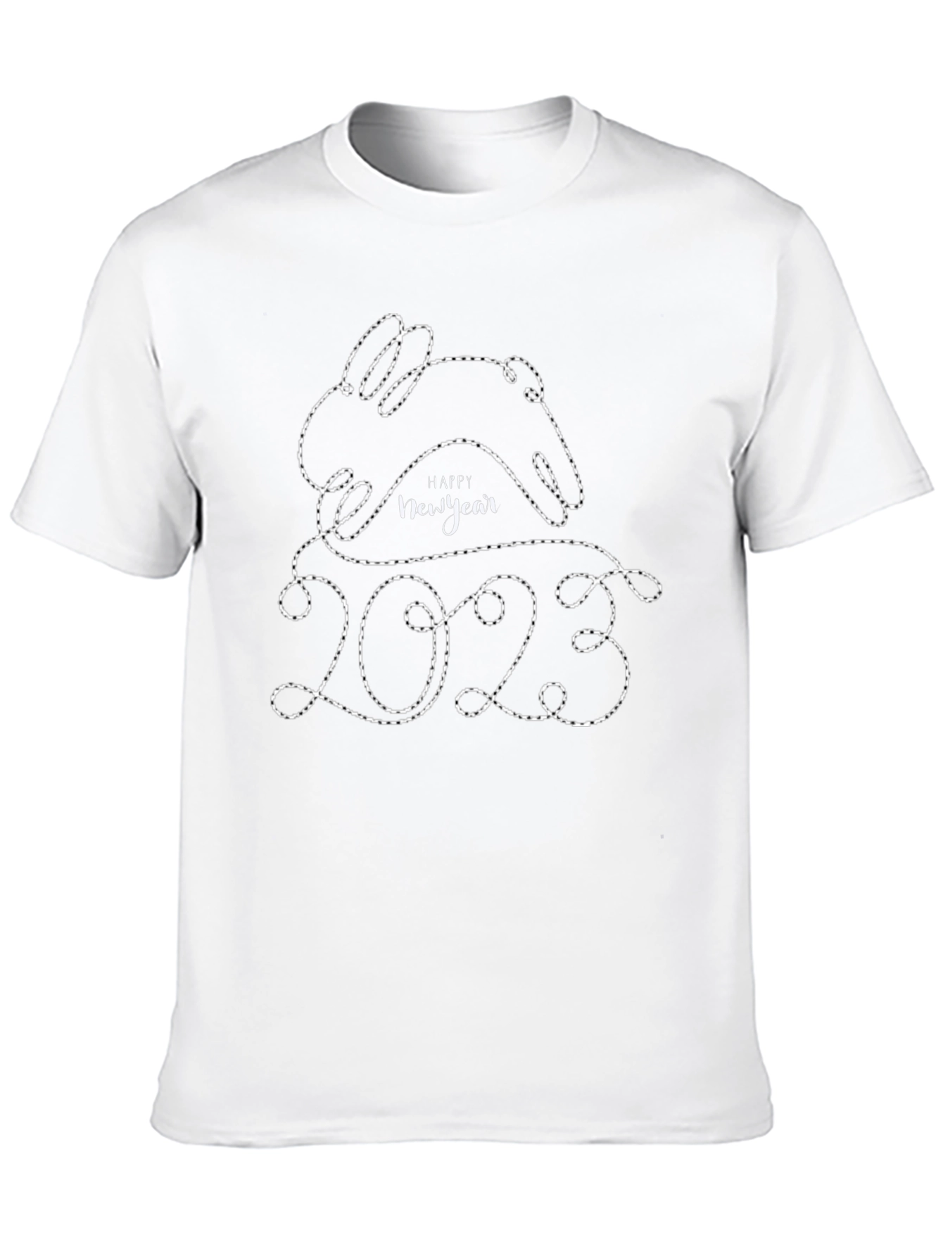 Happy New Year 2023 Rabbit T-Shirt