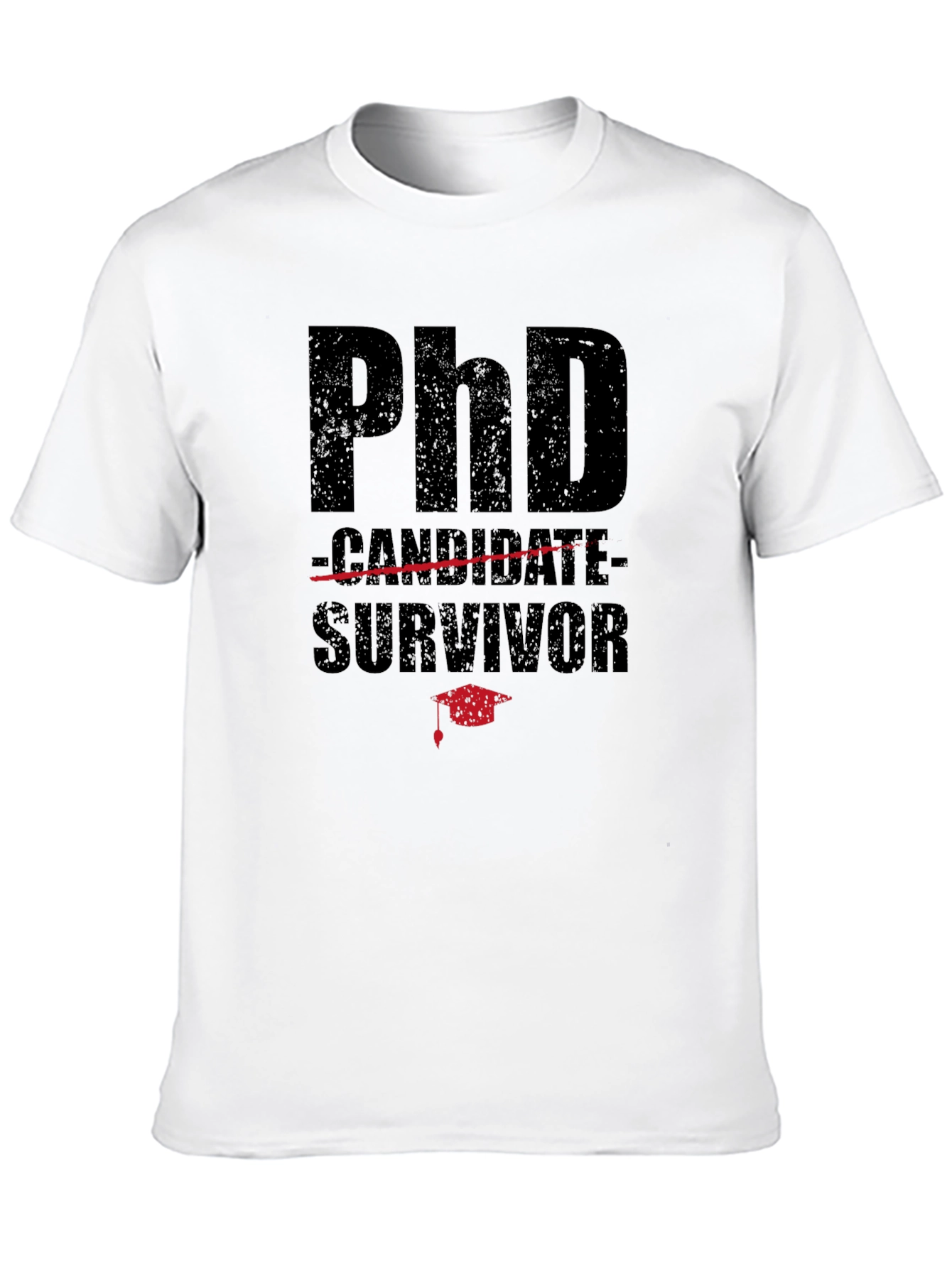PhD Survivor Graphic Tee