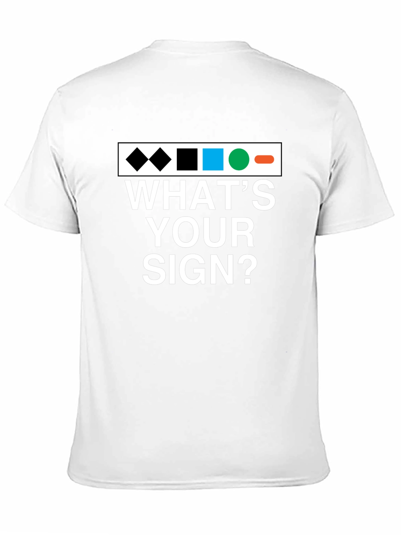 Whats Your Sign T-Shirt - Ski Trail Difficulty