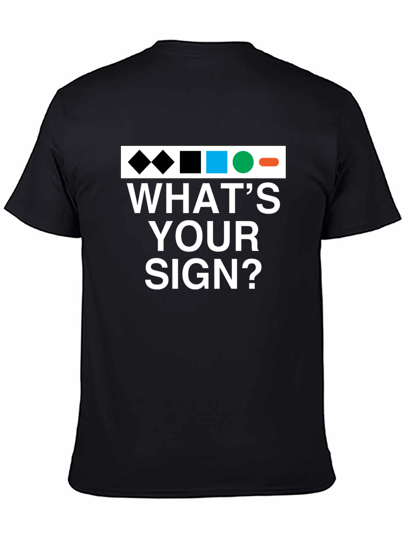 Whats Your Sign T-Shirt - Ski Trail Difficulty