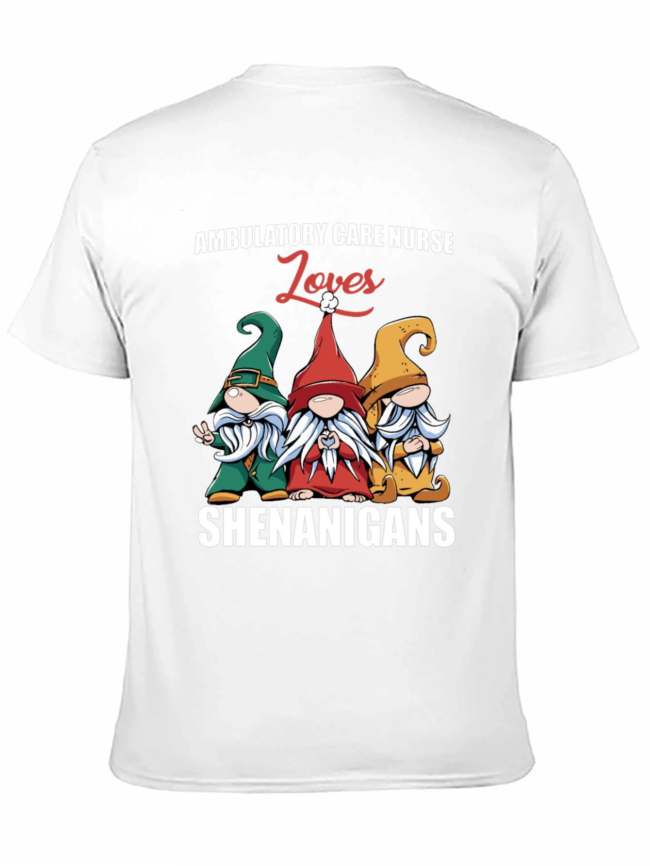 Ambulatory Care Nurse Loves Shenanigans T-Shirt
