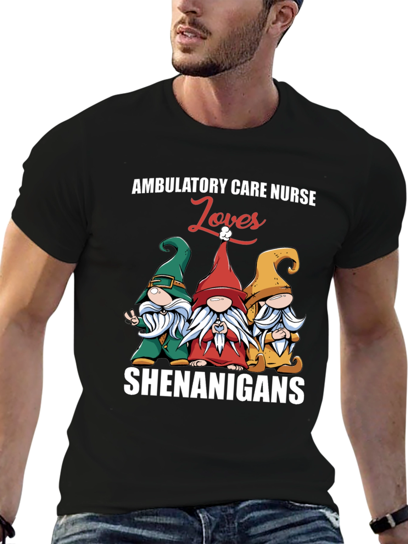 Ambulatory Care Nurse Loves Shenanigans T-Shirt