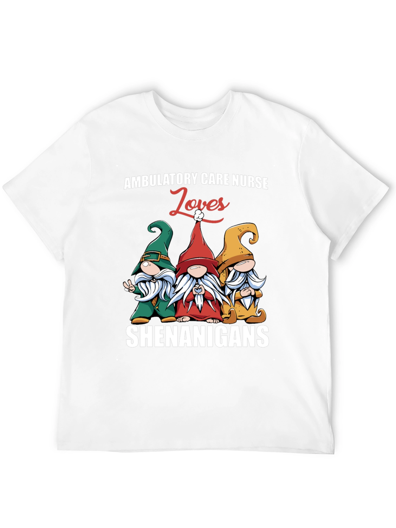 Ambulatory Care Nurse Loves Shenanigans T-Shirt