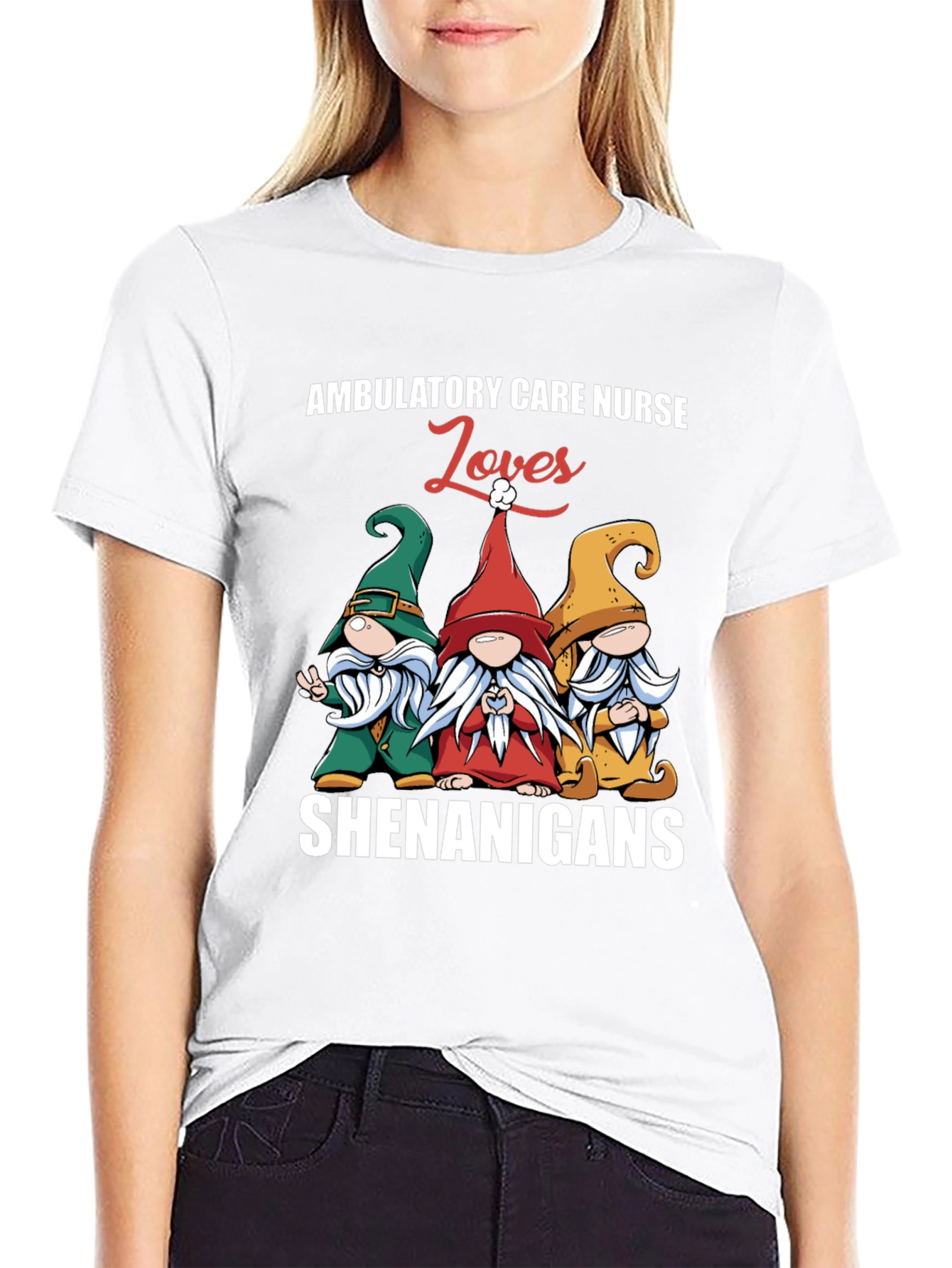 Ambulatory Care Nurse Loves Shenanigans T-Shirt