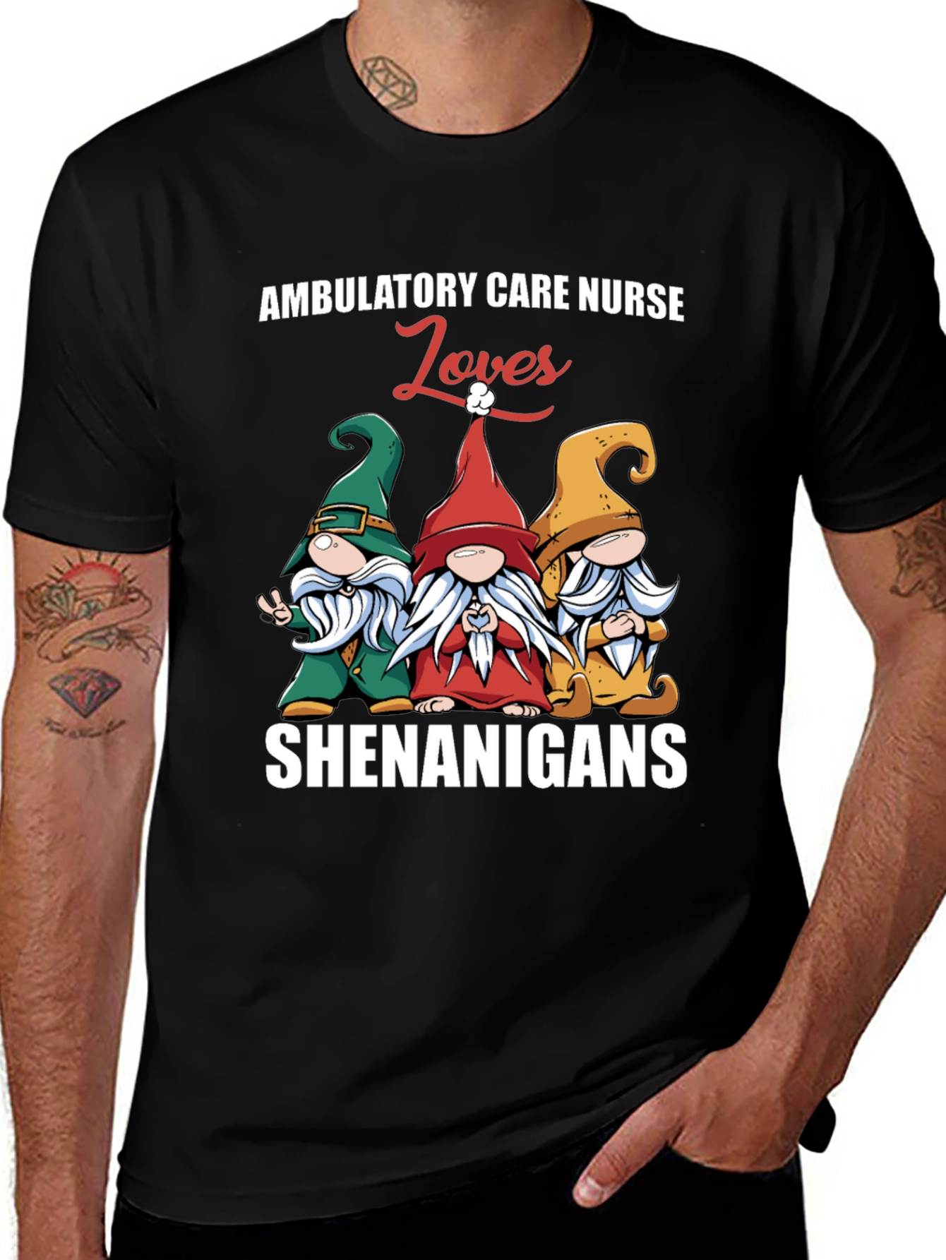 Ambulatory Care Nurse Loves Shenanigans T-Shirt
