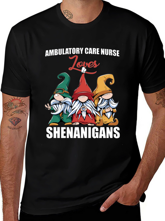 Ambulatory Care Nurse Loves Shenanigans T-Shirt