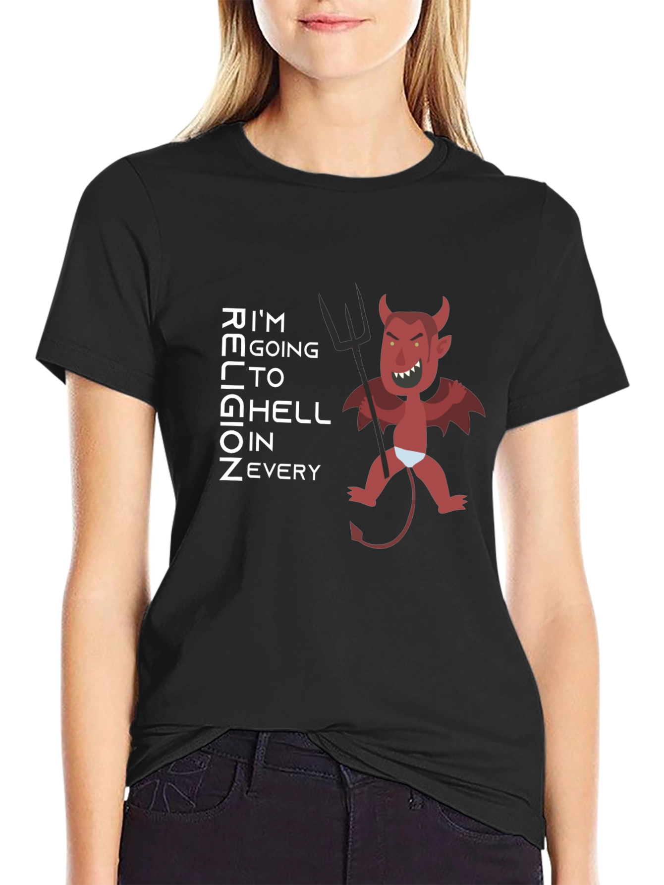 Im Going To Hell Graphic Tee