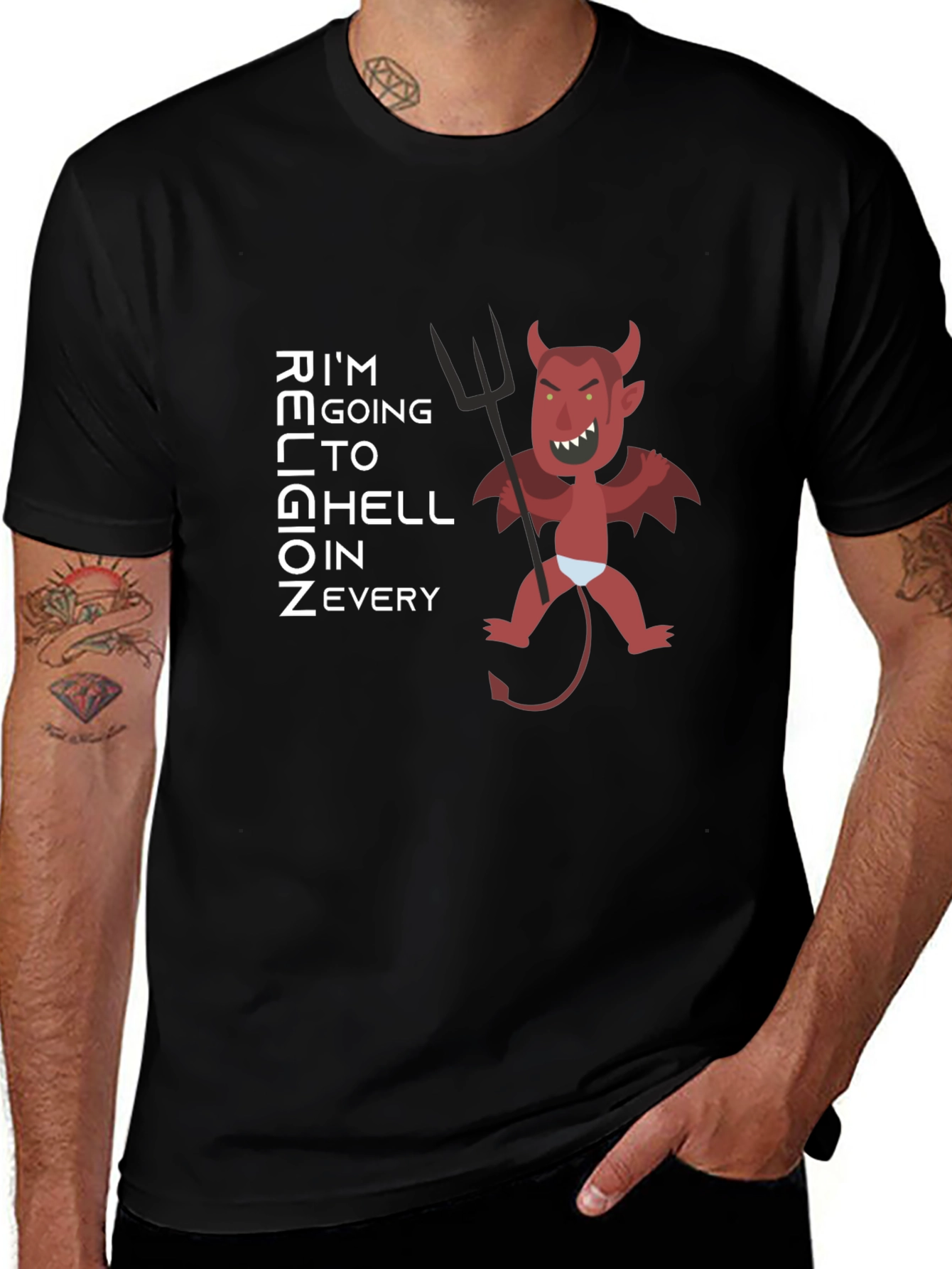 Im Going To Hell Graphic Tee