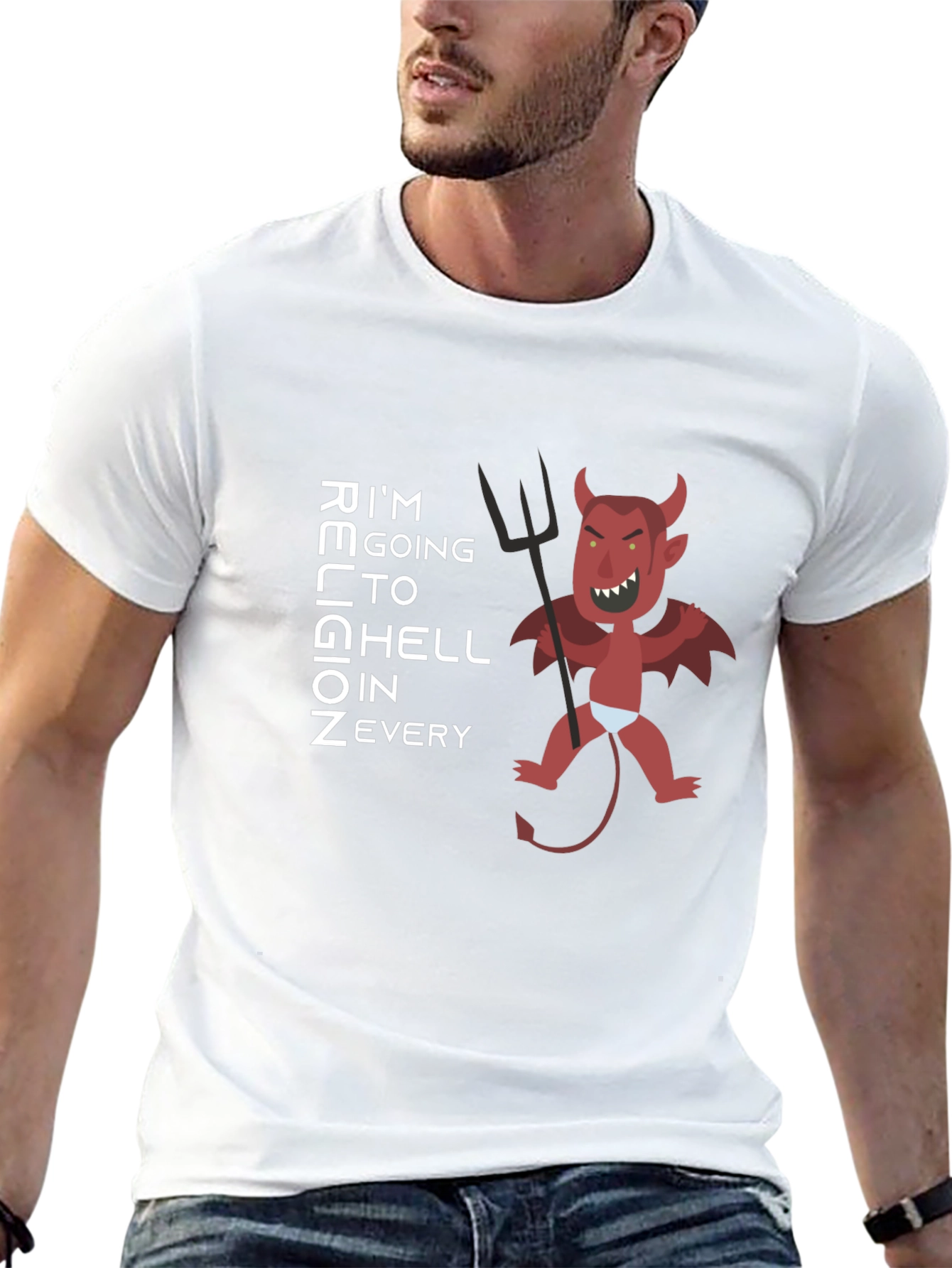 Im Going To Hell Graphic Tee