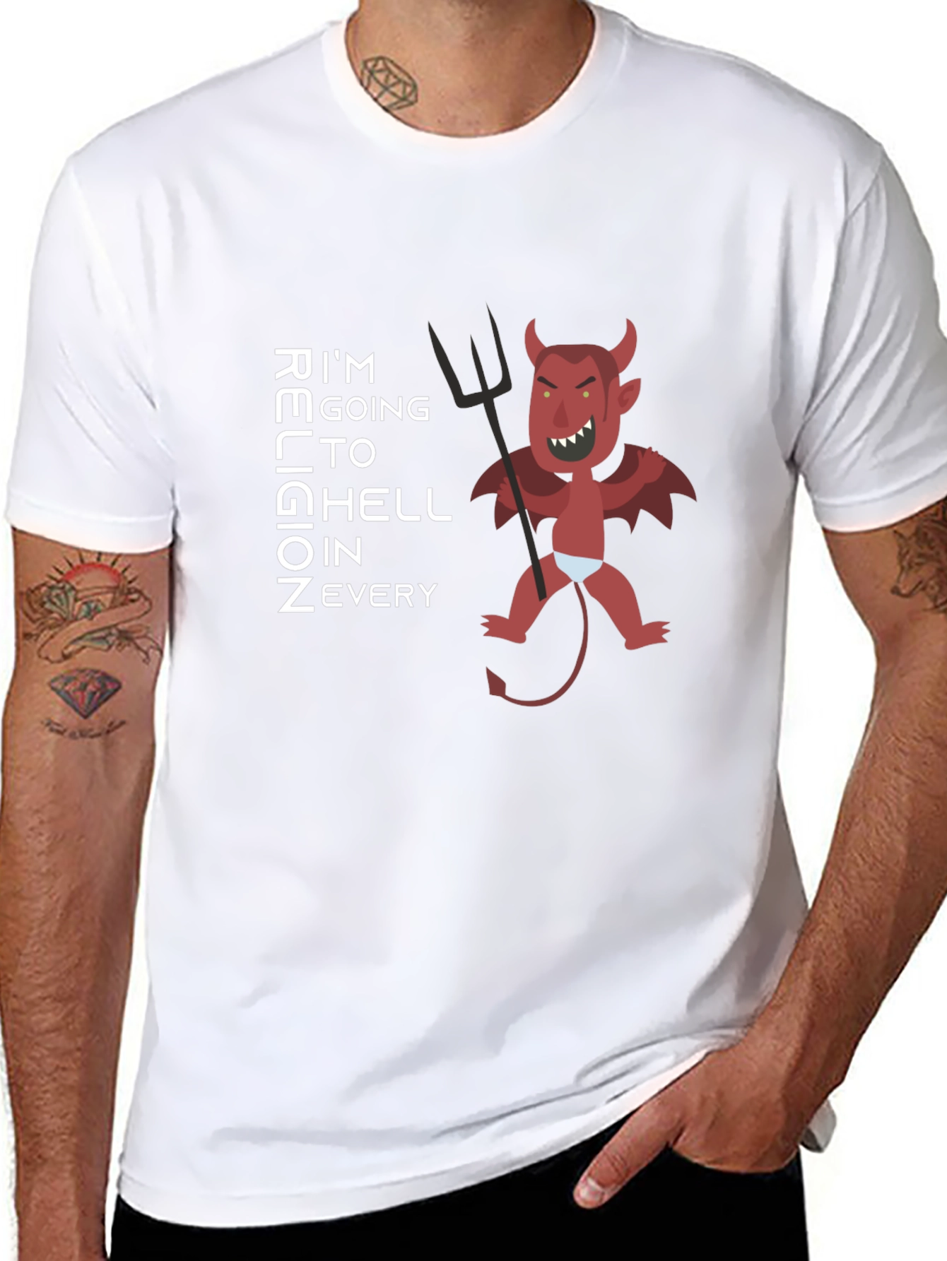 Im Going To Hell Graphic Tee