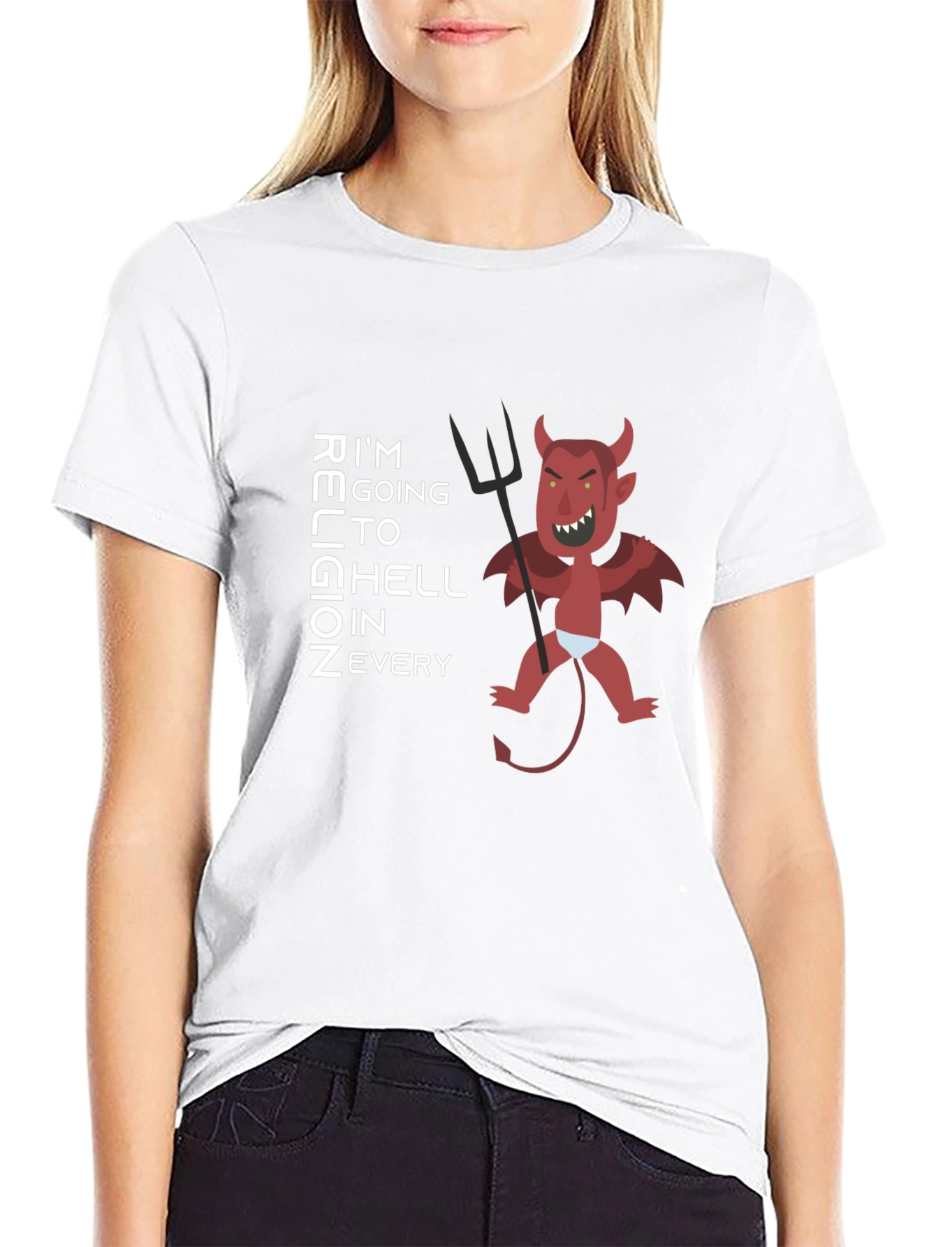 Im Going To Hell Graphic Tee