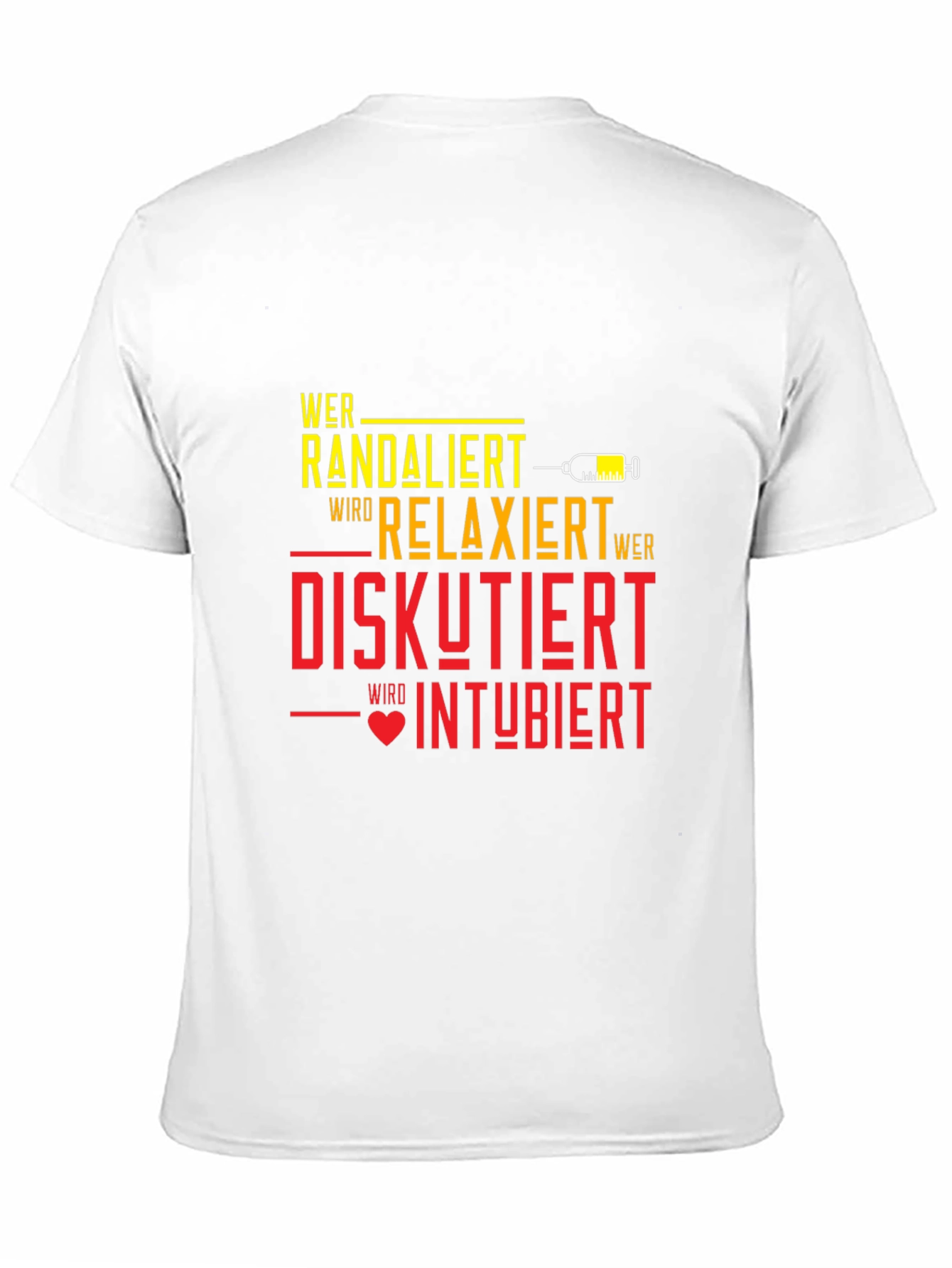Wer Randaliert Relaxiert Graphic Tee