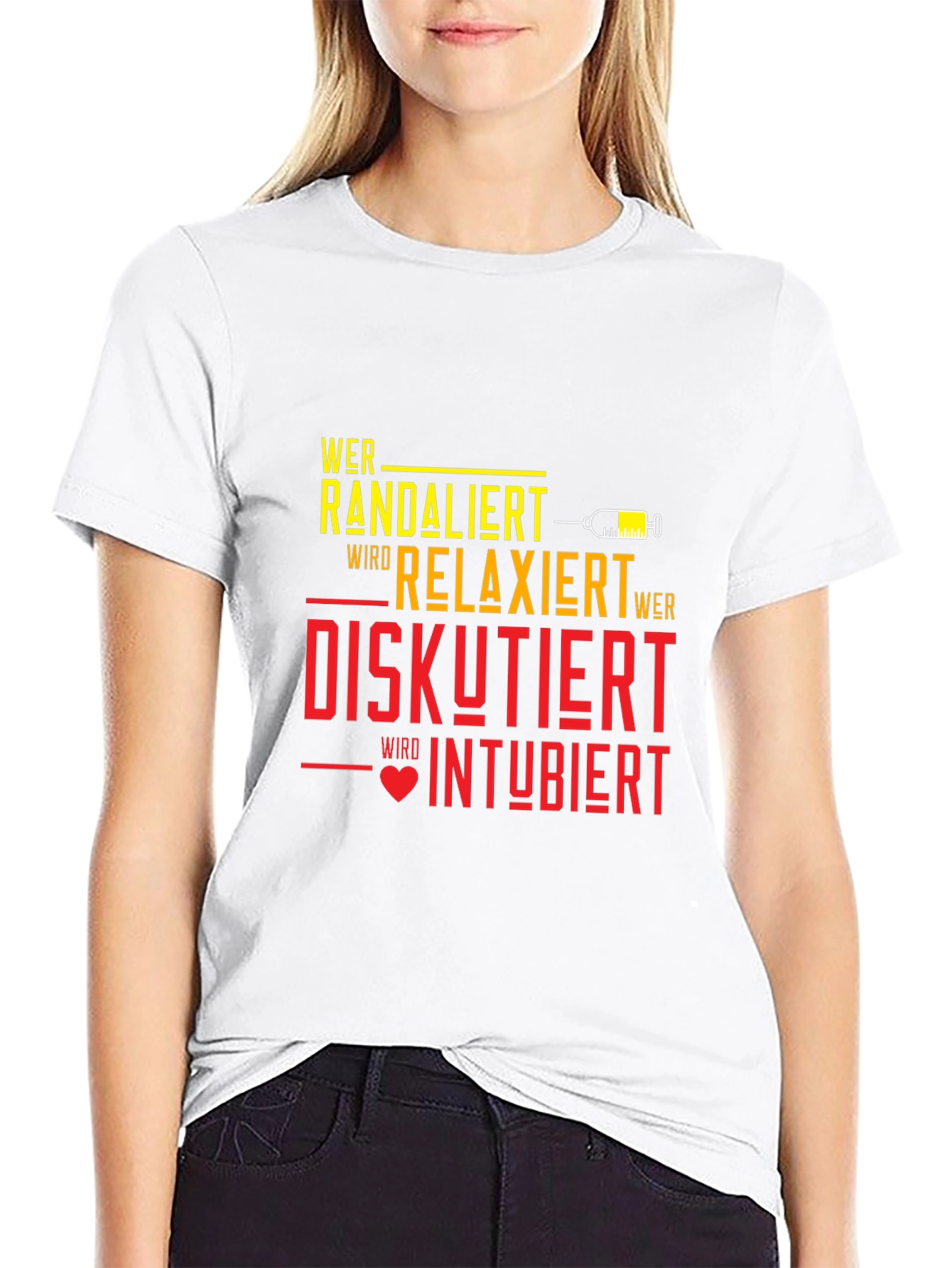 Wer Randaliert Relaxiert Graphic Tee