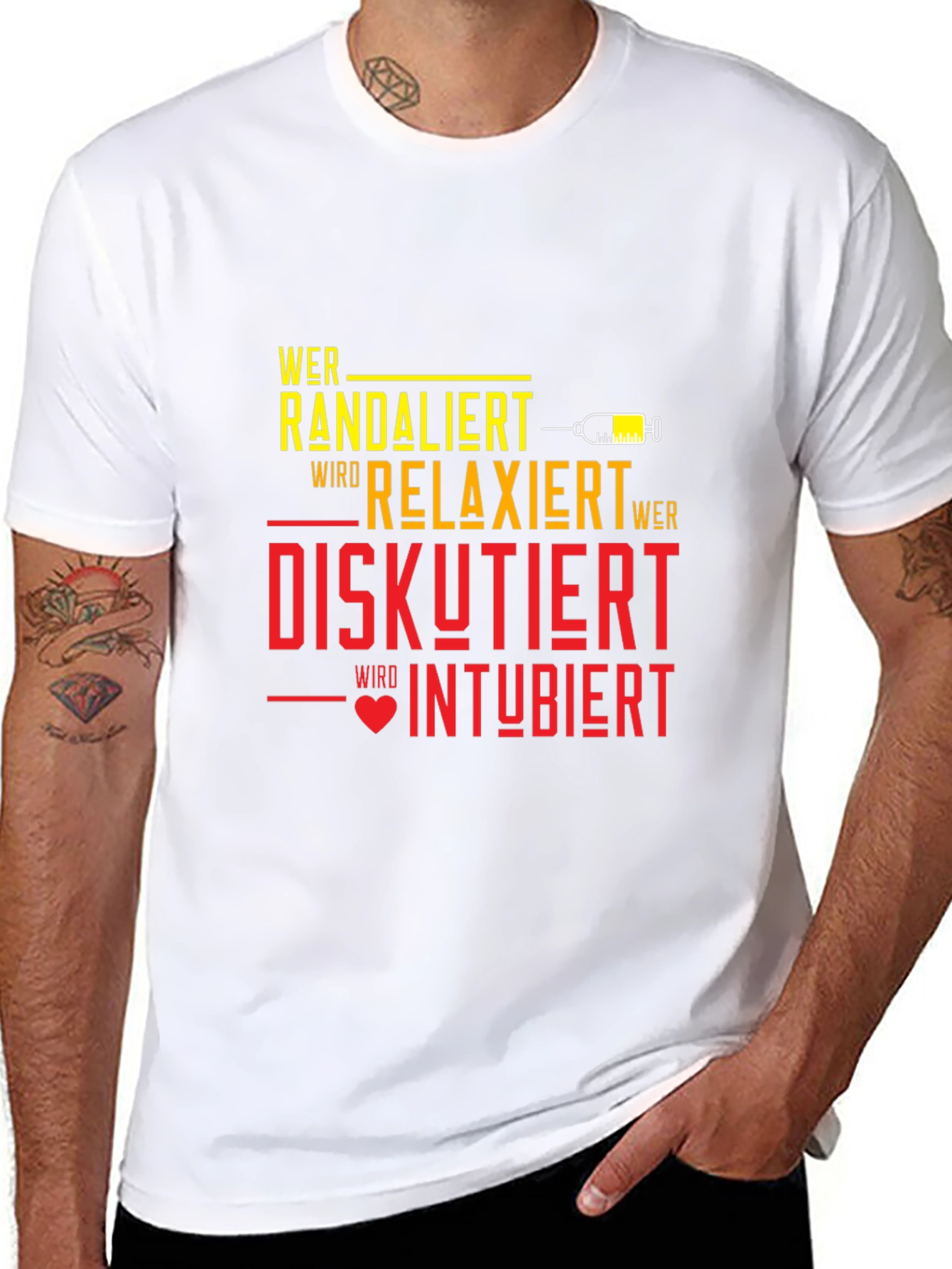 Wer Randaliert Relaxiert Graphic Tee