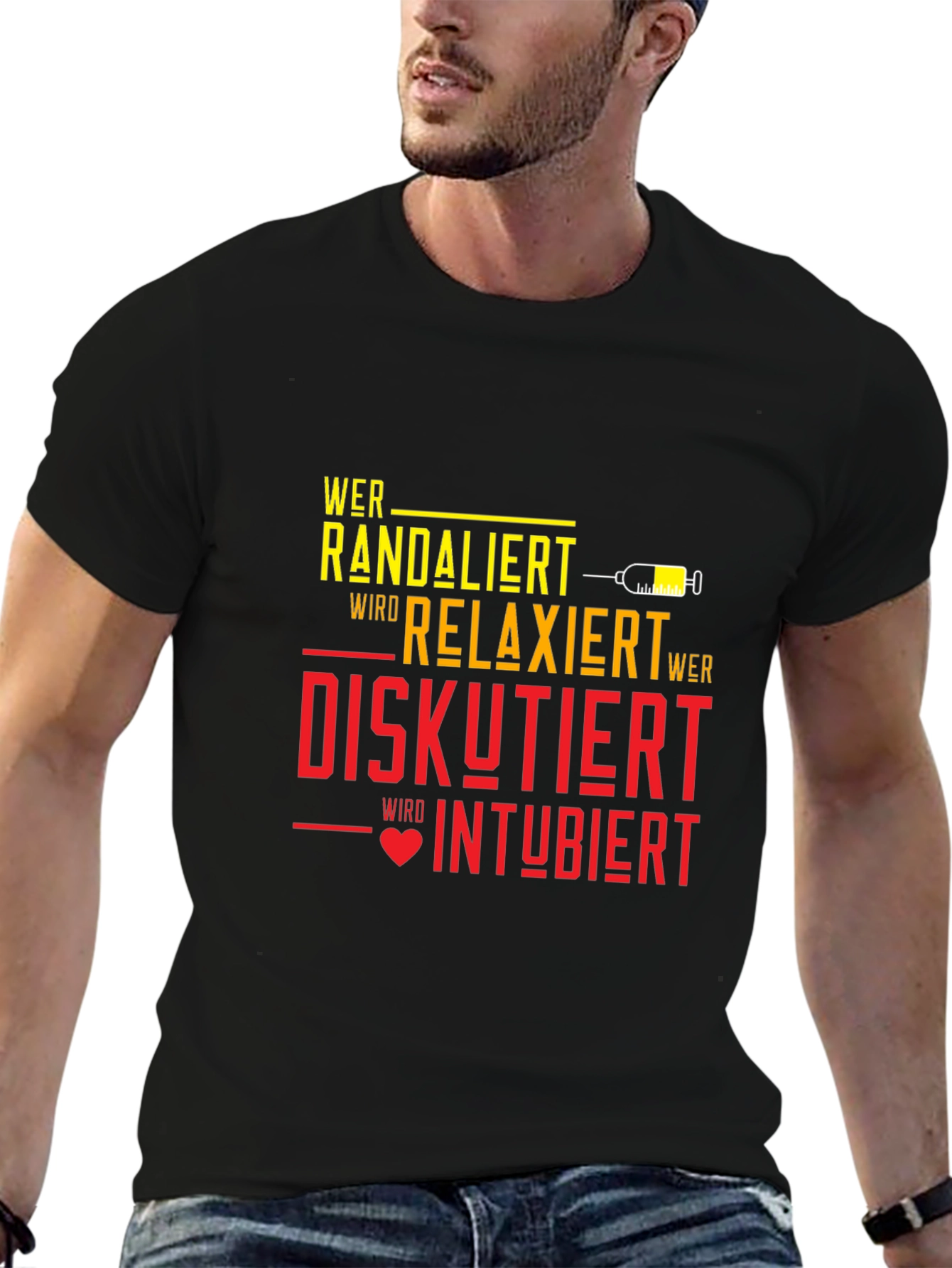 Wer Randaliert Relaxiert Graphic Tee