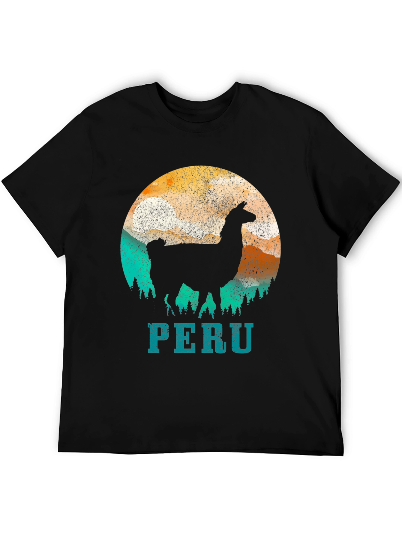 Peru Llama Graphic Tee