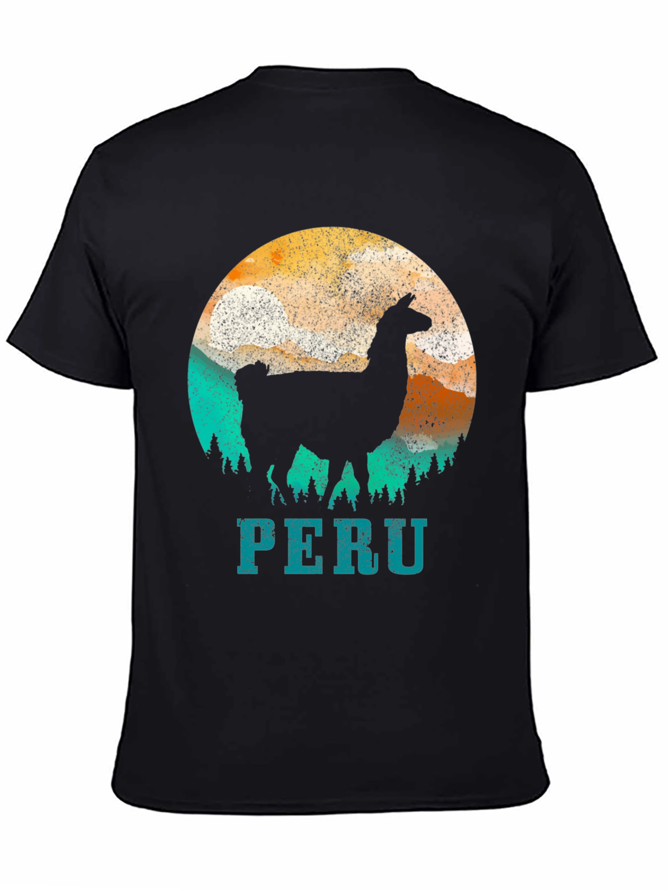 Peru Llama Graphic Tee