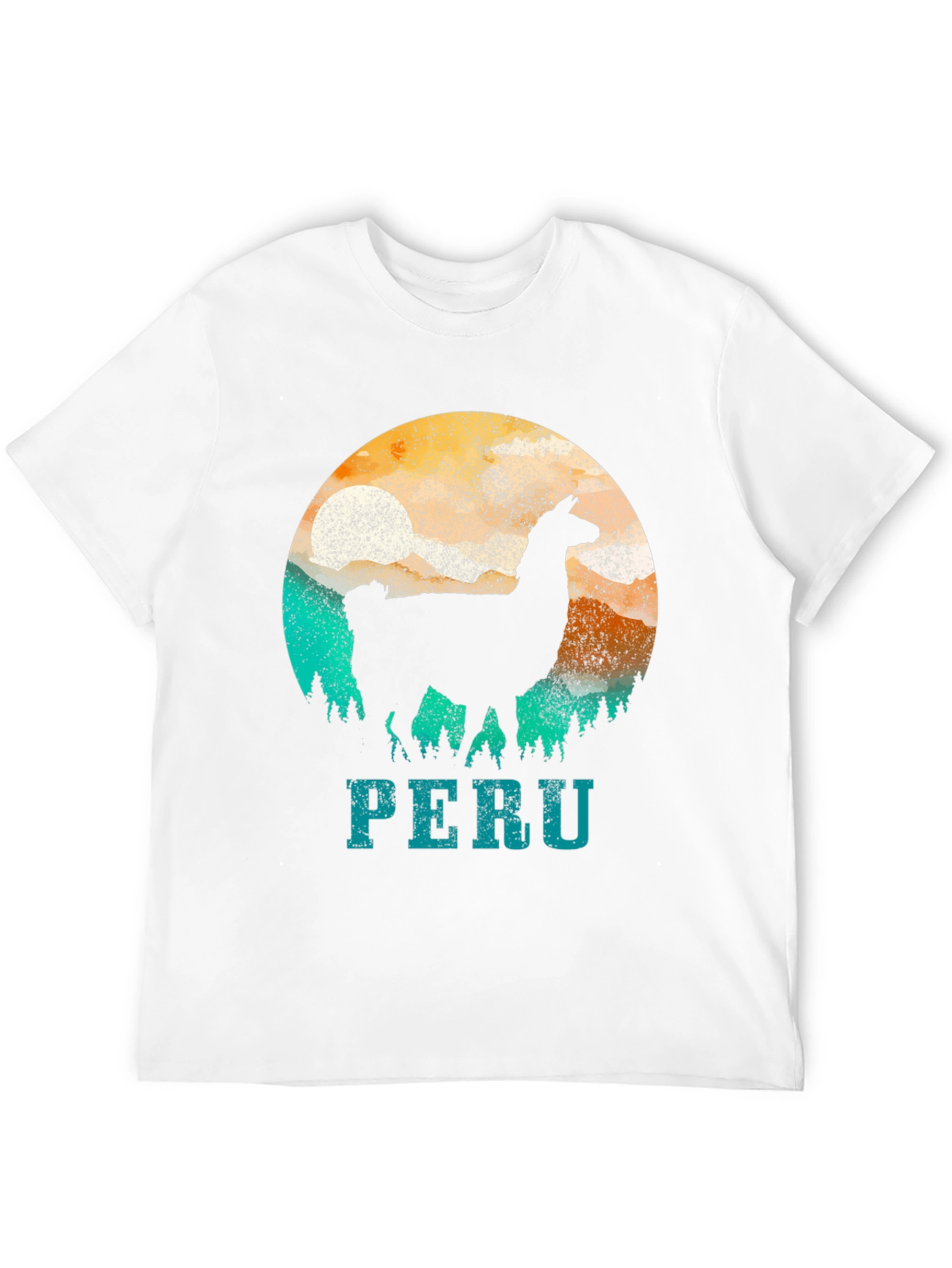 Peru Llama Graphic Tee