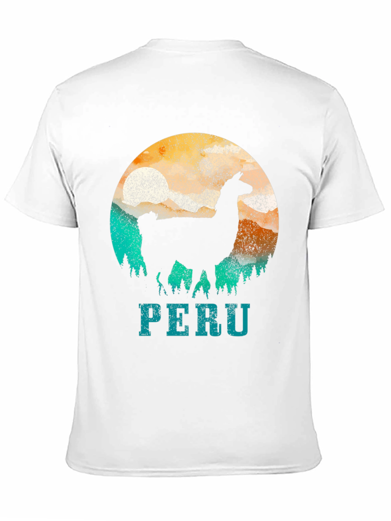 Peru Llama Graphic Tee