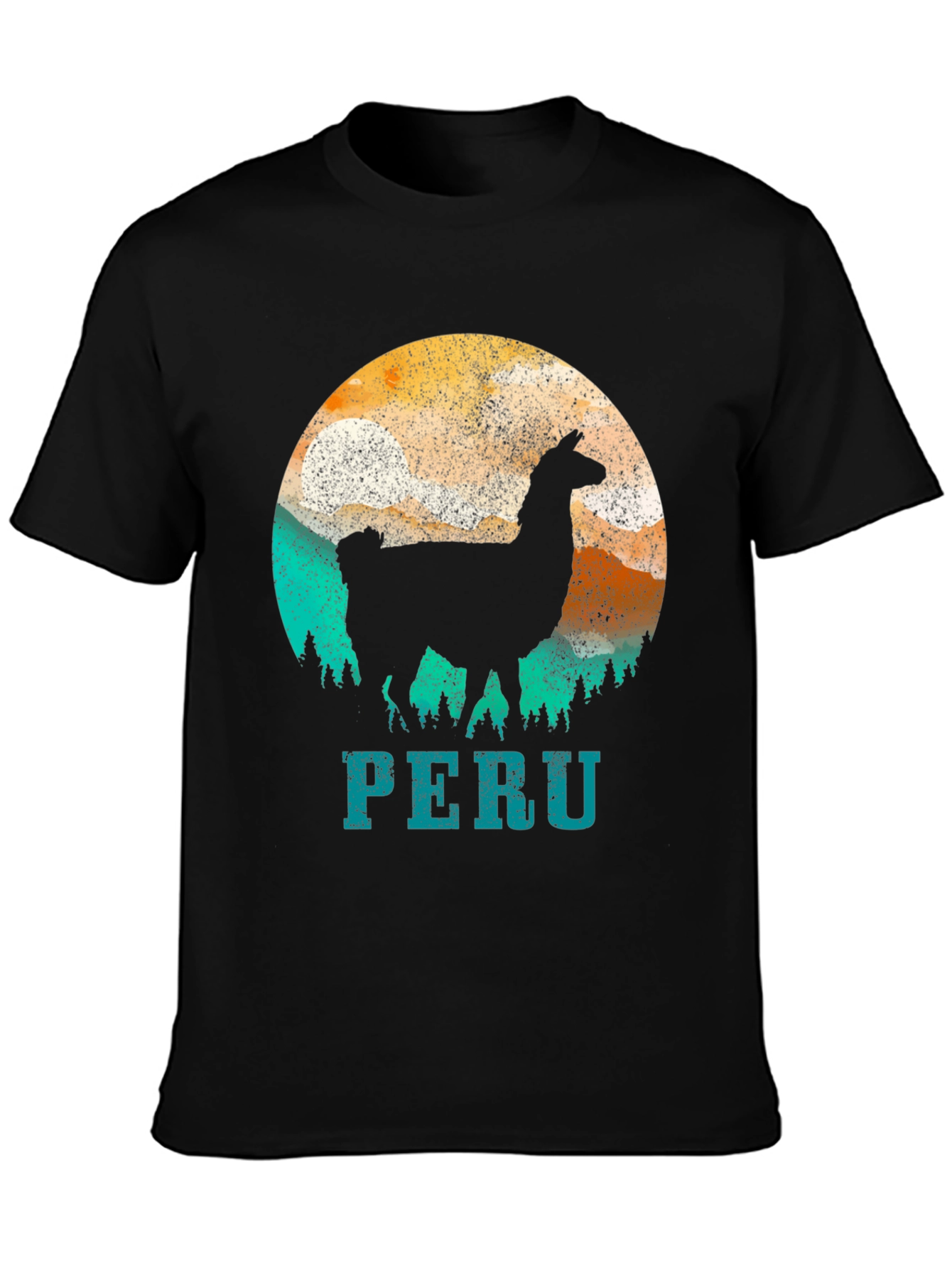 Peru Llama Graphic Tee