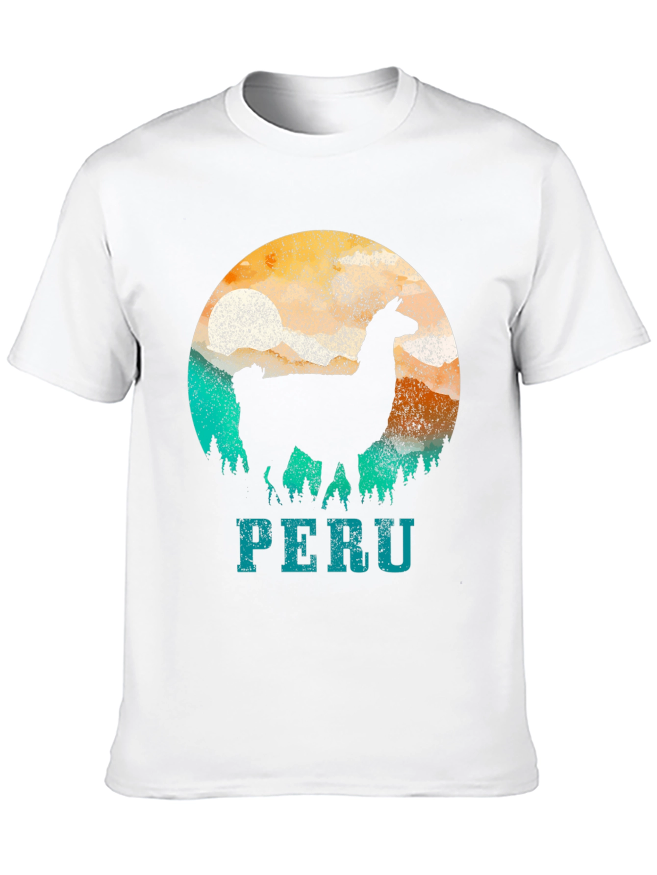 Peru Llama Graphic Tee