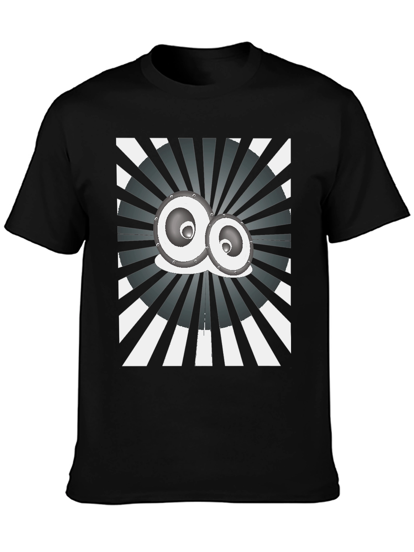 Abstract Graphic Print Tee