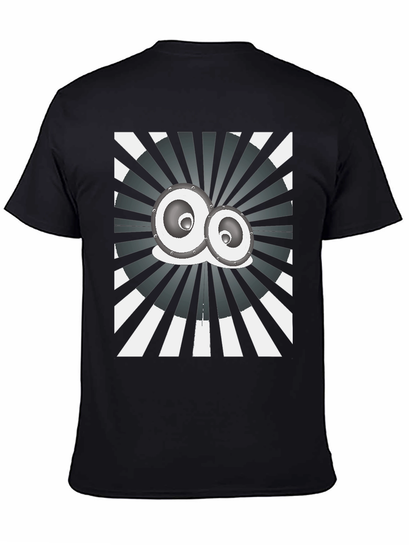 Abstract Graphic Print Tee