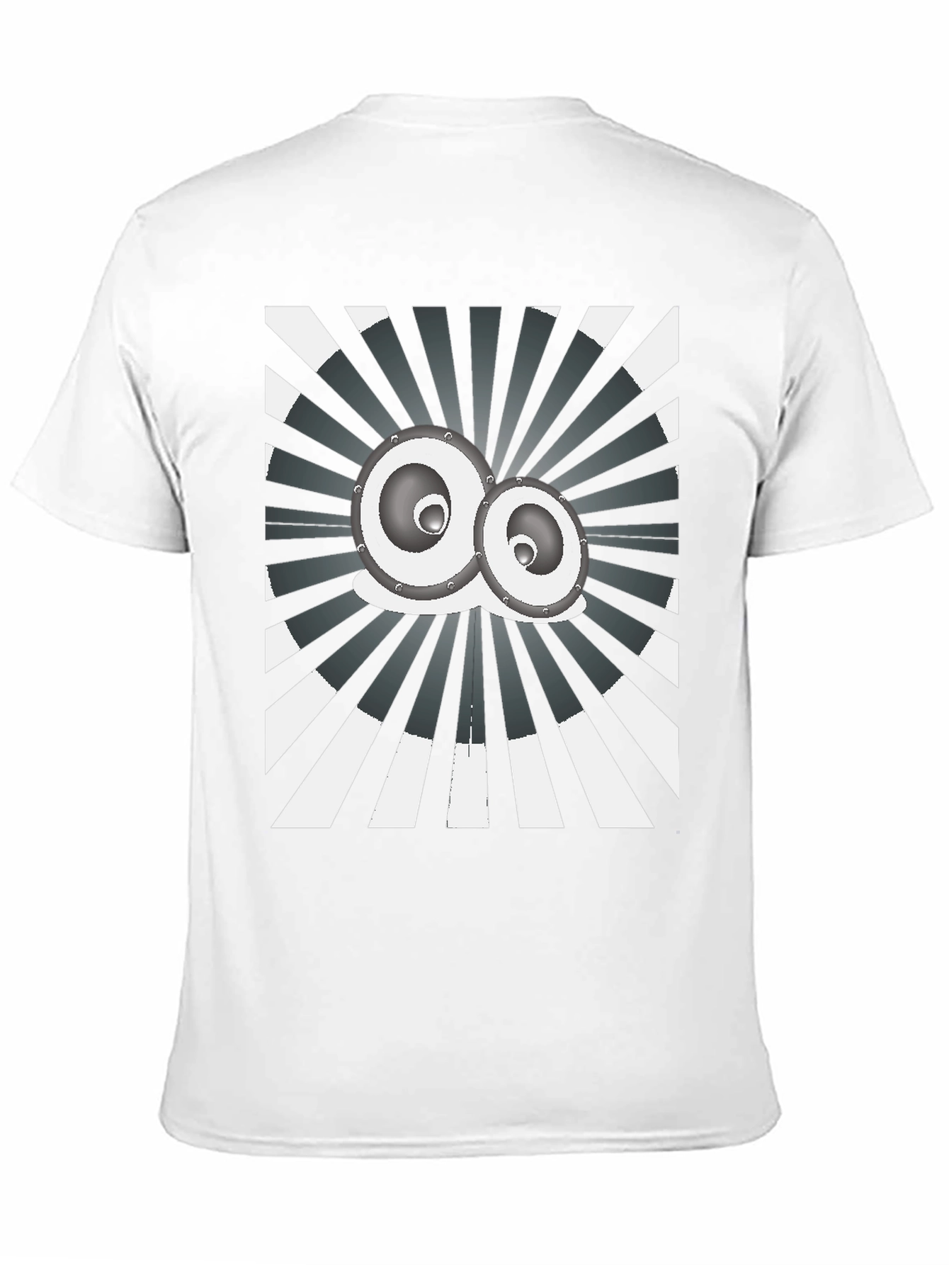 Abstract Graphic Print Tee