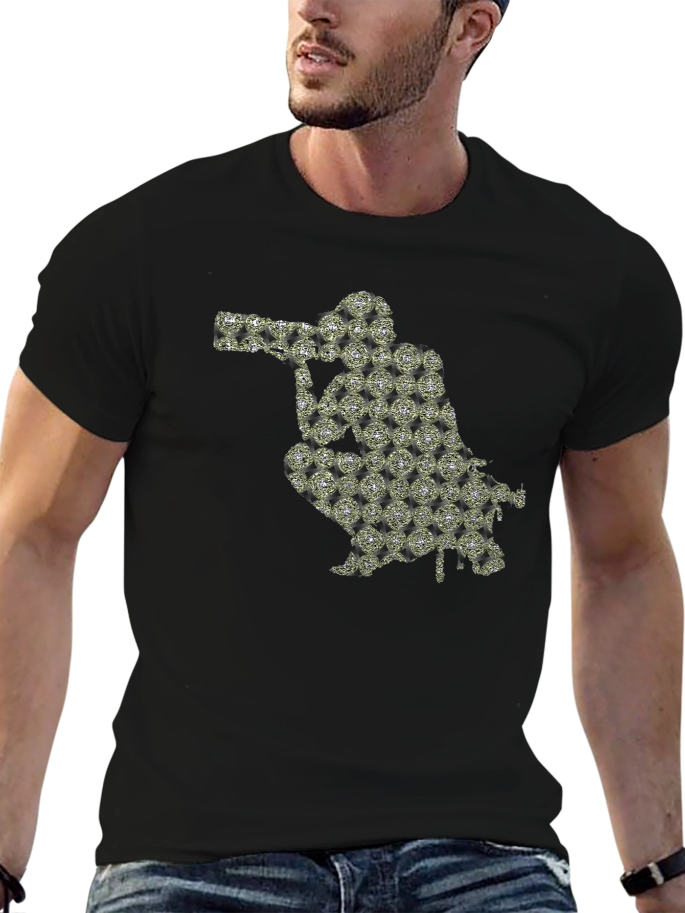 Diamond Smoker Graphic Tee - Unique Design