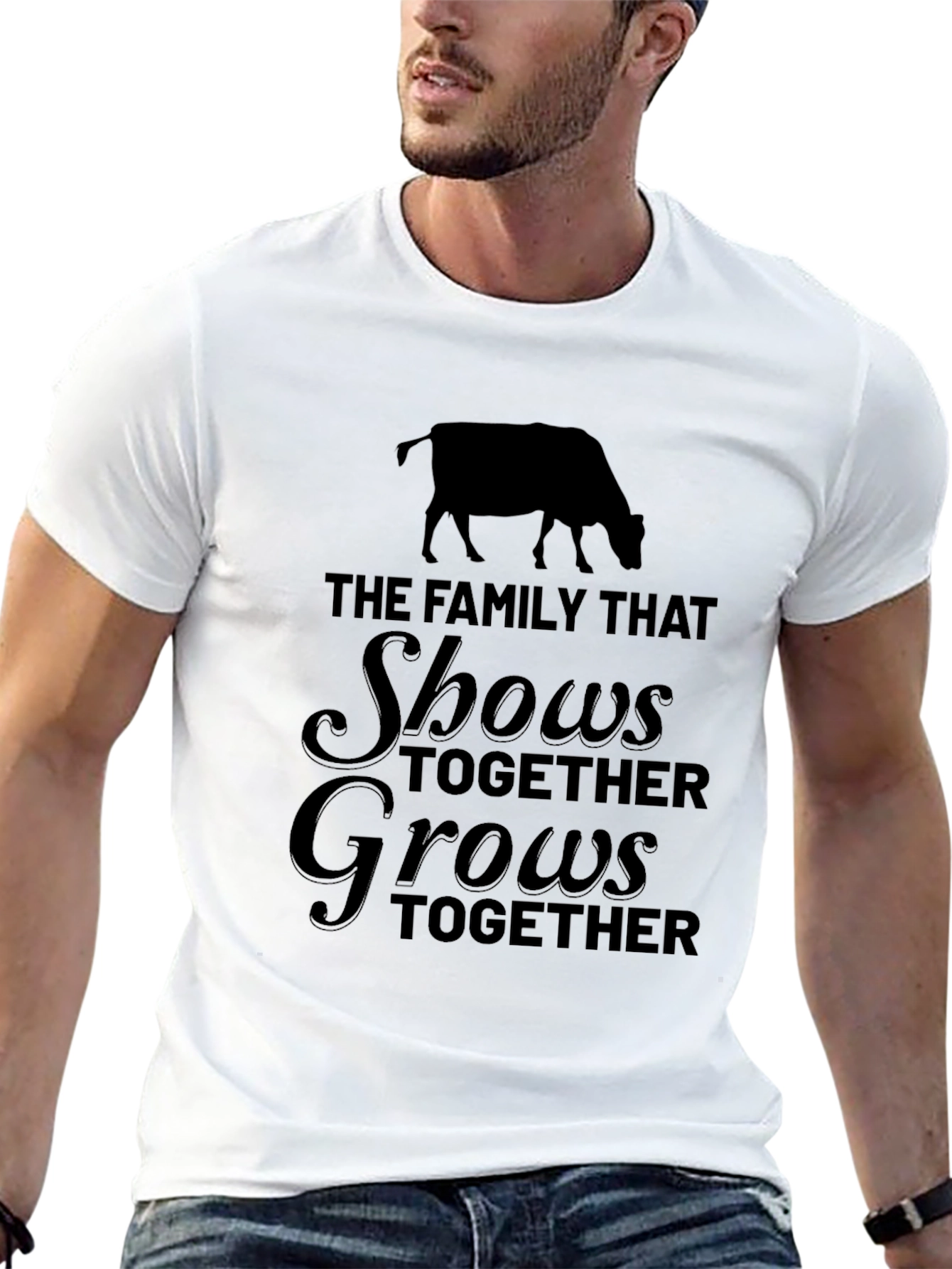 Family That Shows Together Grows Together T-Shirt