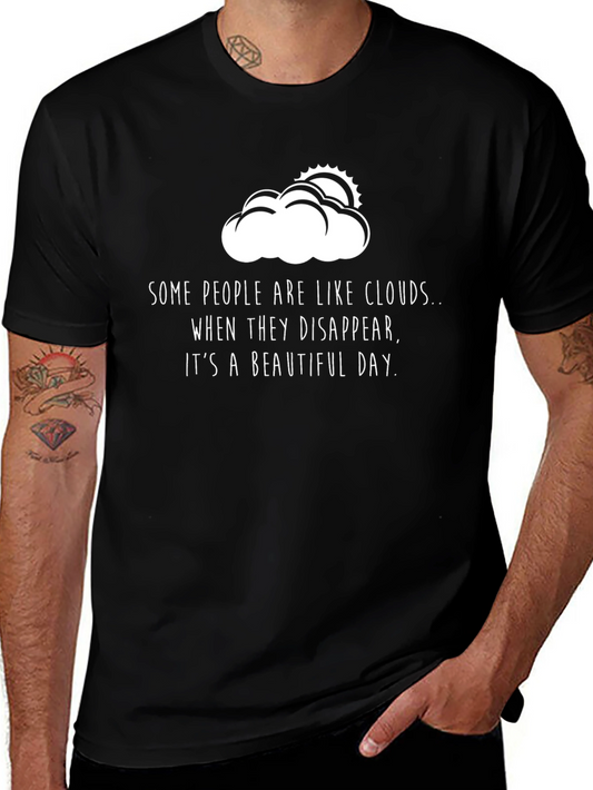 Cloud Disappear T-Shirt - Funny Sarcastic Tee