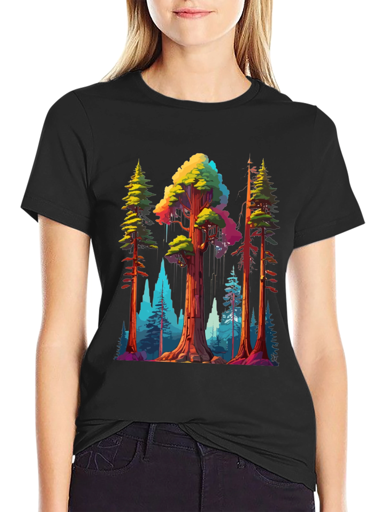 Sequoia Forest Graphic Tee