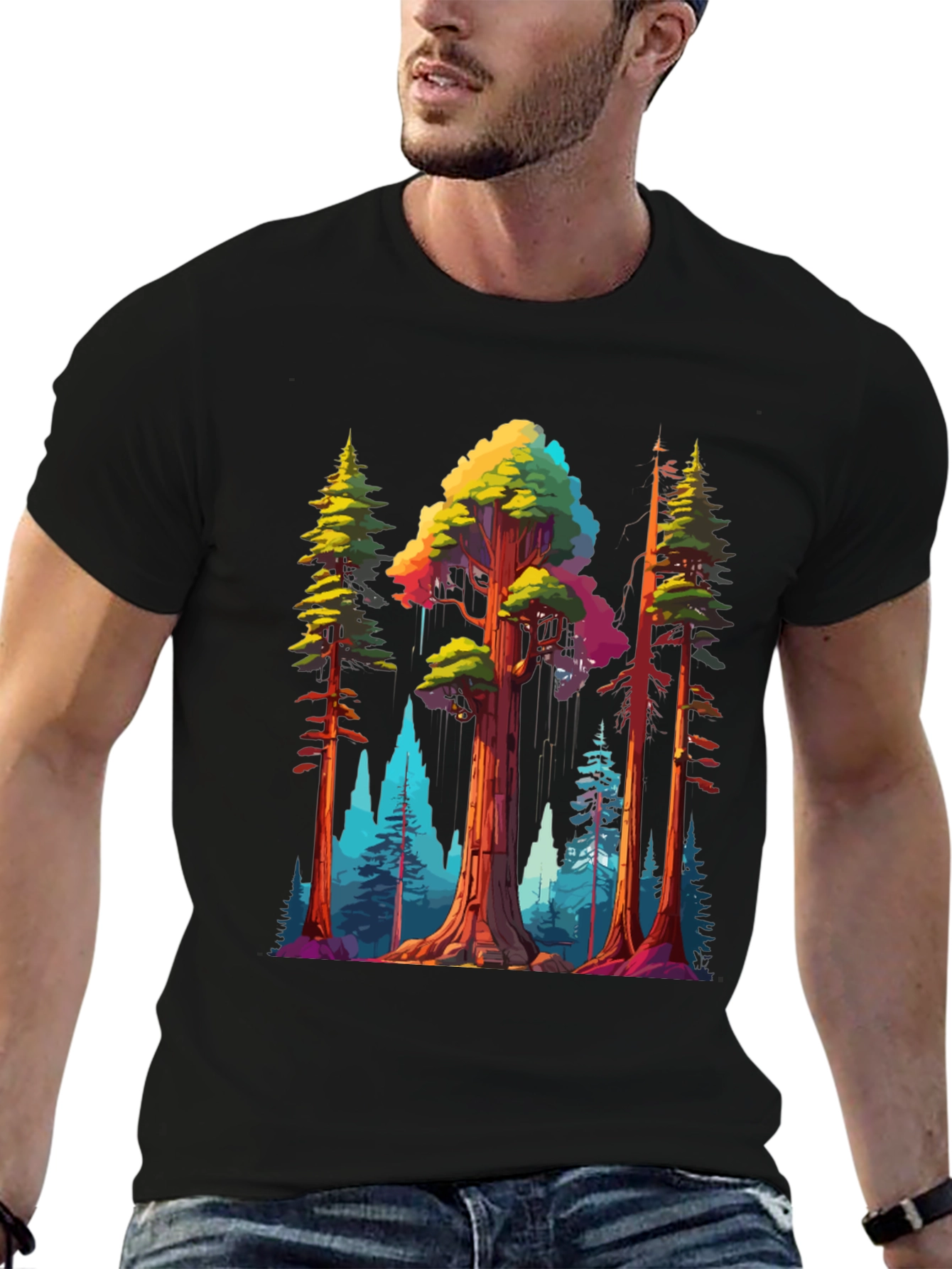 Sequoia Forest Graphic Tee