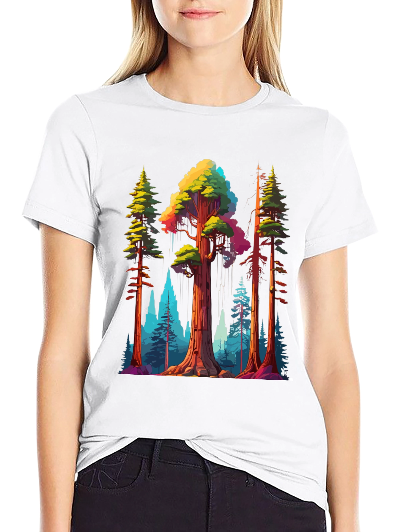 Sequoia Forest Graphic Tee